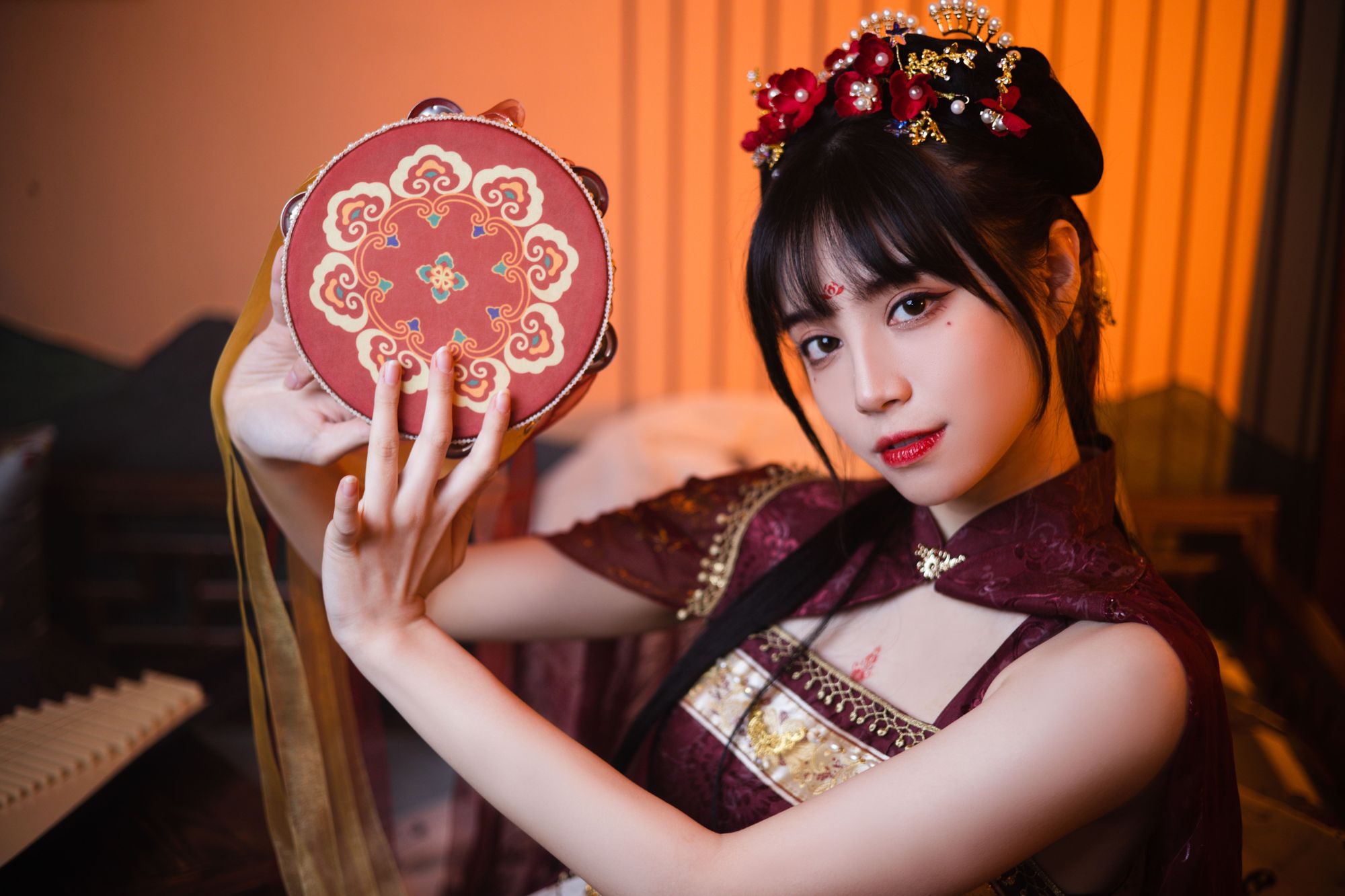 No.032 – 囚牛问琴 [26P]-次元堂