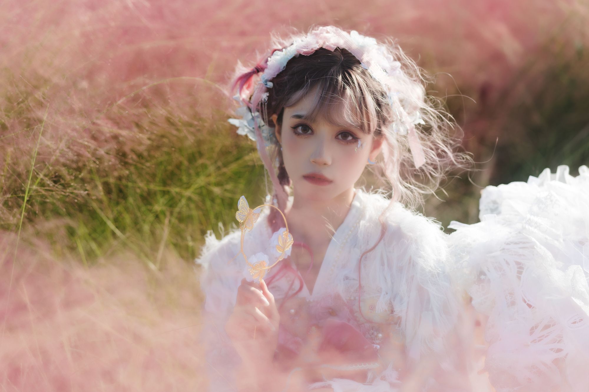 No.026 – 粉色草海 [21P]-次元堂