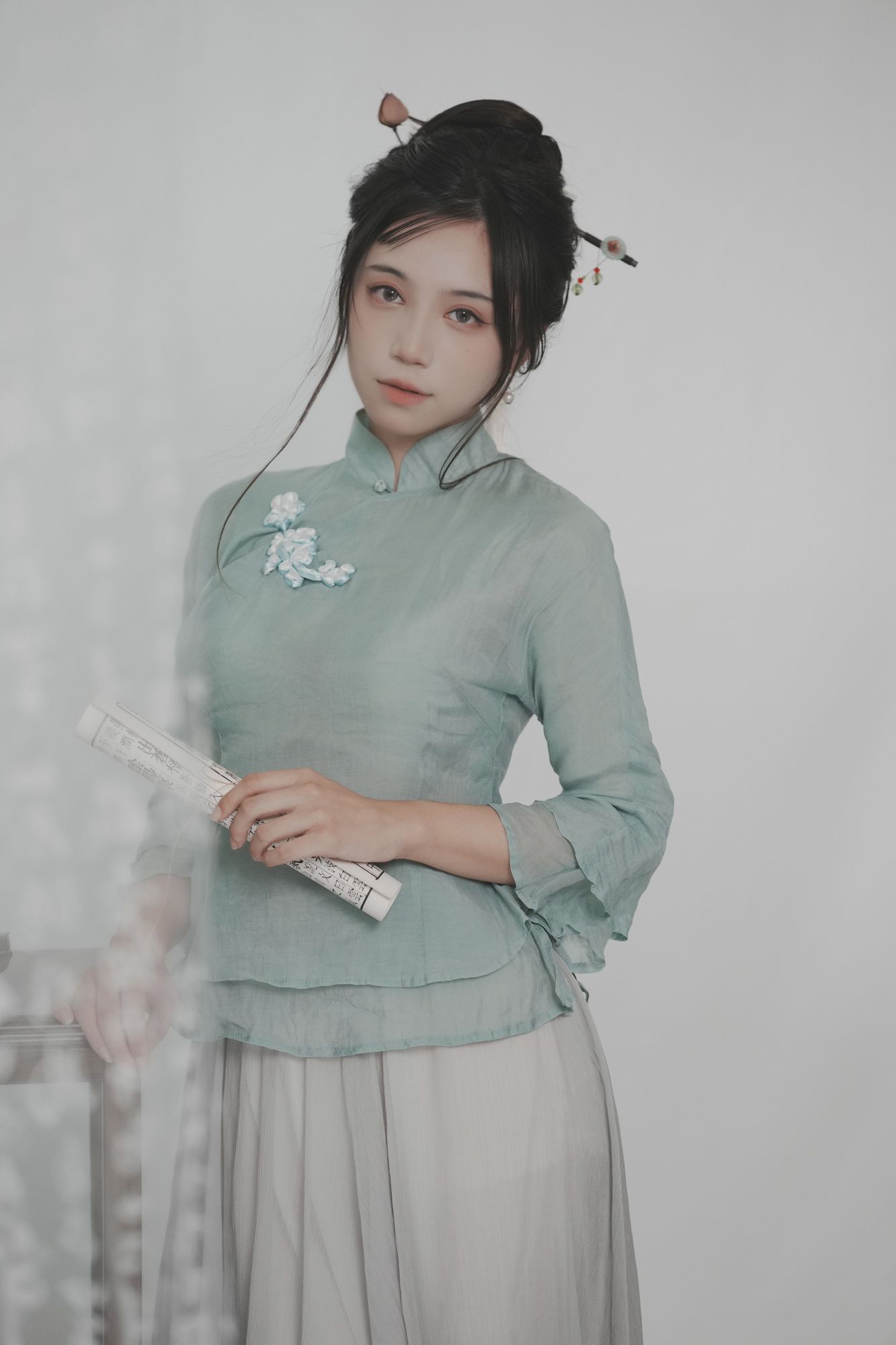 No.046 – 清风曳竹影 [21P]-次元堂