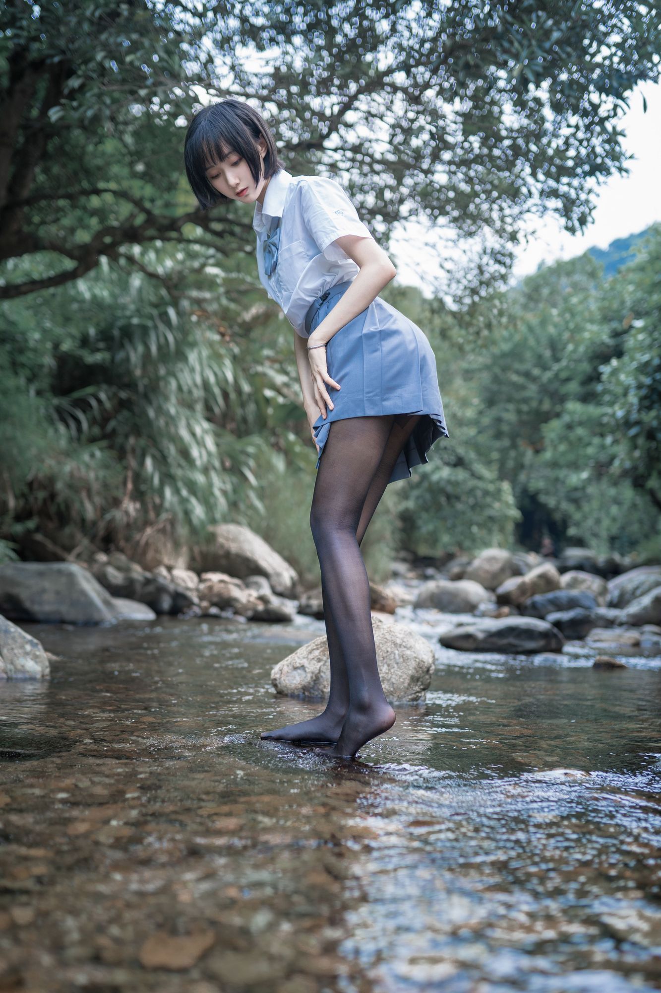 No.007-水色溪边制服 [51P]-次元堂