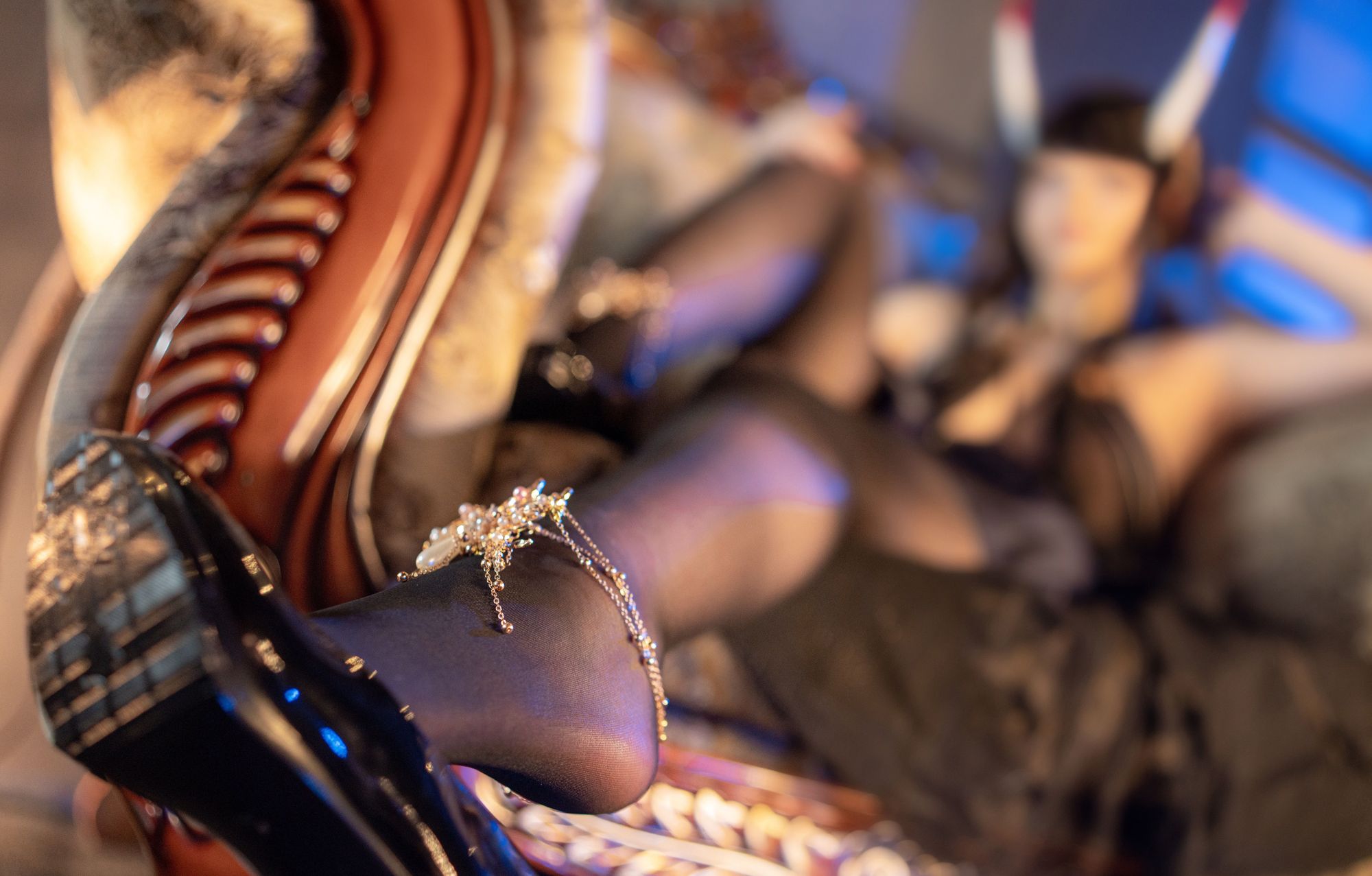 No.002-能代♡夜饗の絶園Cosplay – 黒タイツ-次元堂