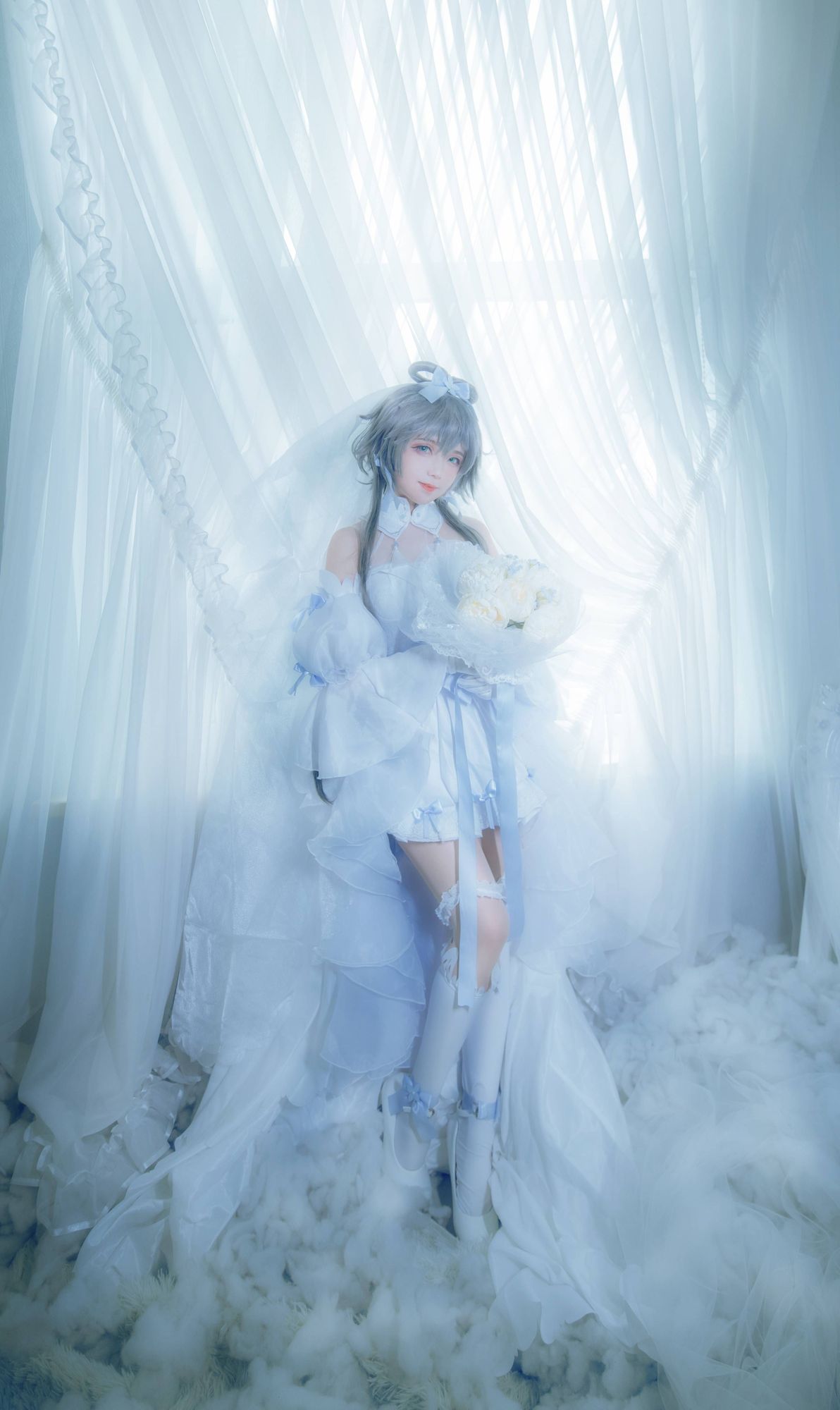 No.017-VOCALOID 洛天依婚纱 [10P]-次元堂
