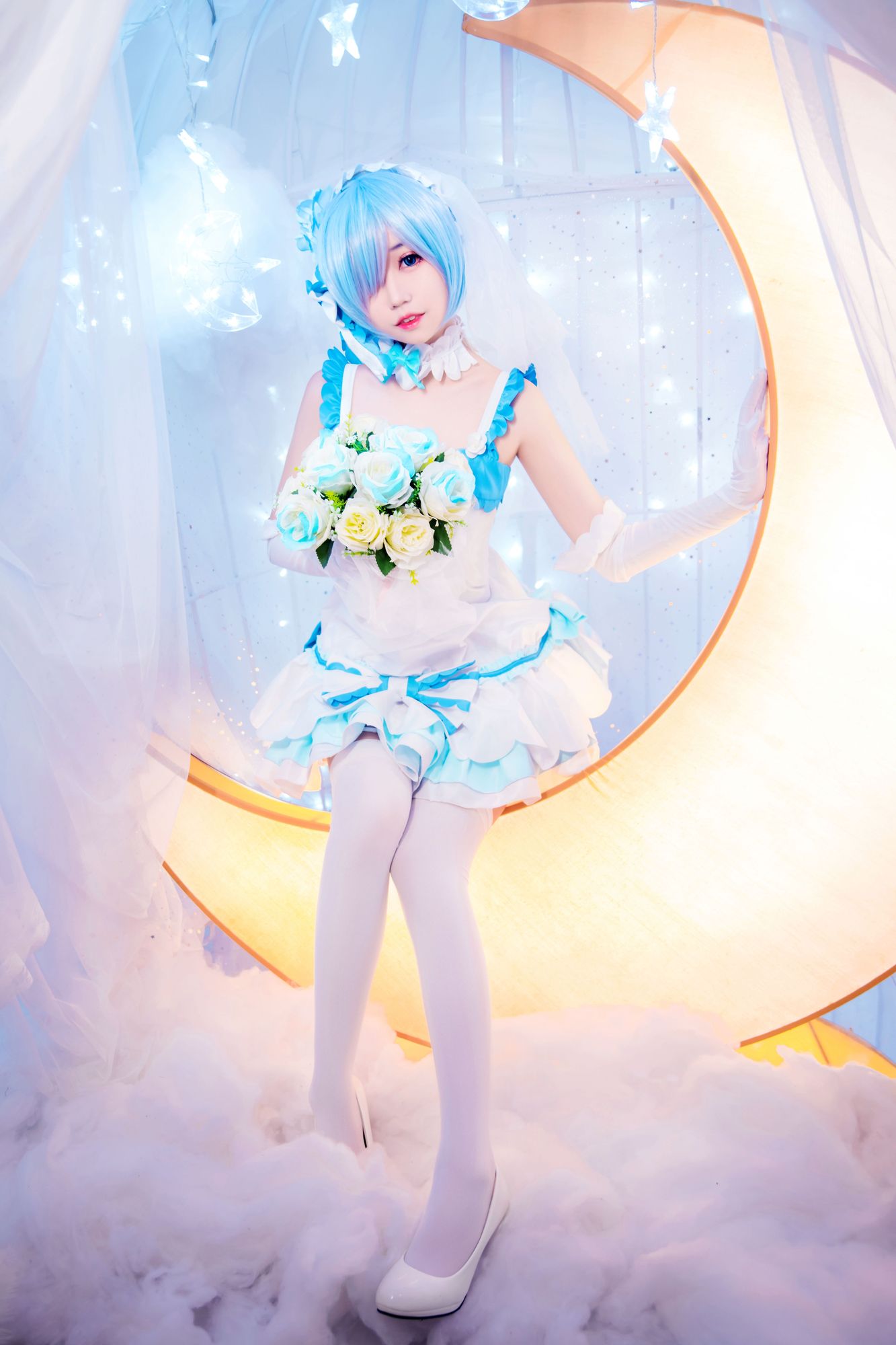 No.026 – 雷姆 花嫁 [38P]-次元堂