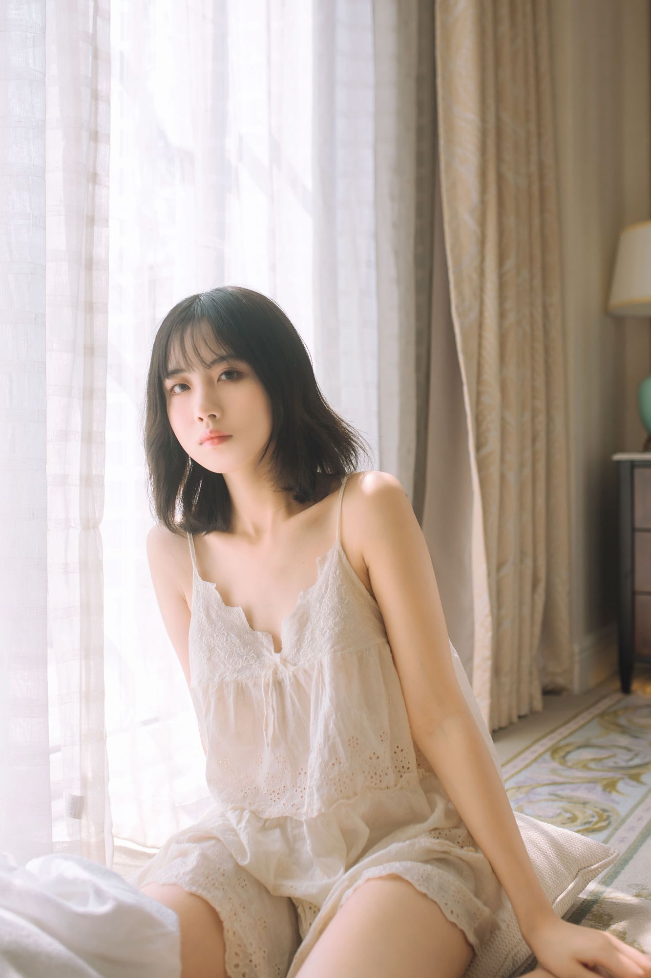 No.014-白色吊带 [55P]-次元堂