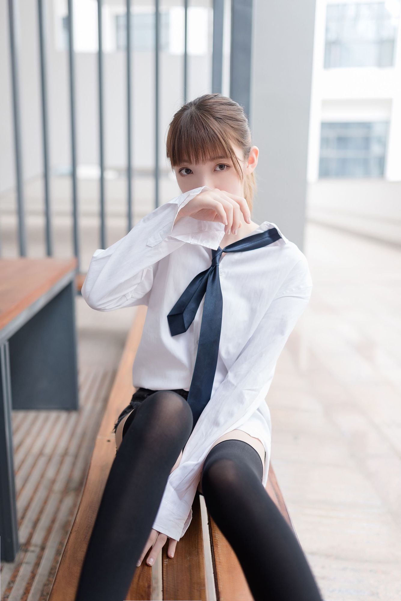 No.013-短裤的绝对领域 [48P]-次元堂
