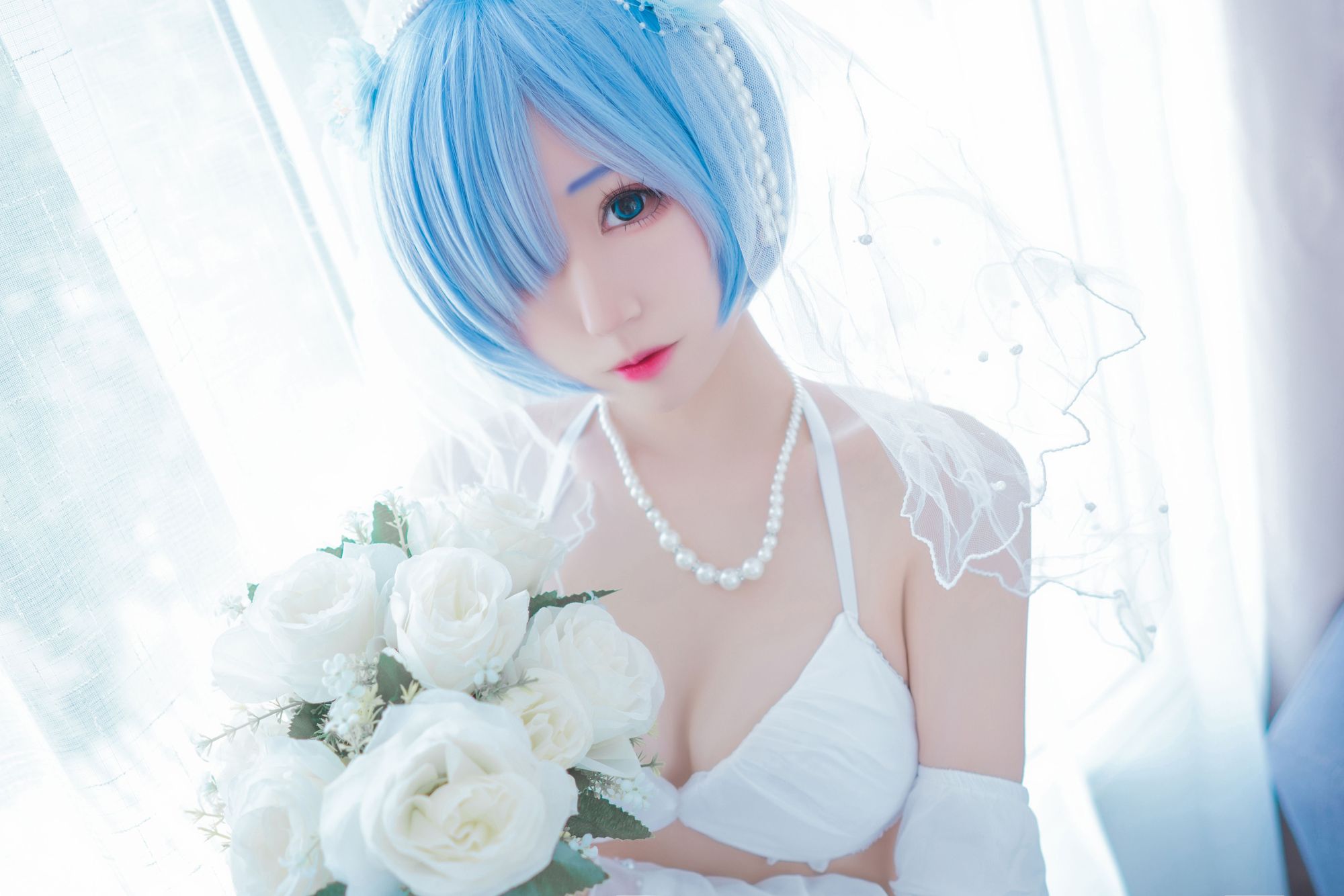 No.024 – 雷姆 内衣花嫁 [42P]-次元堂