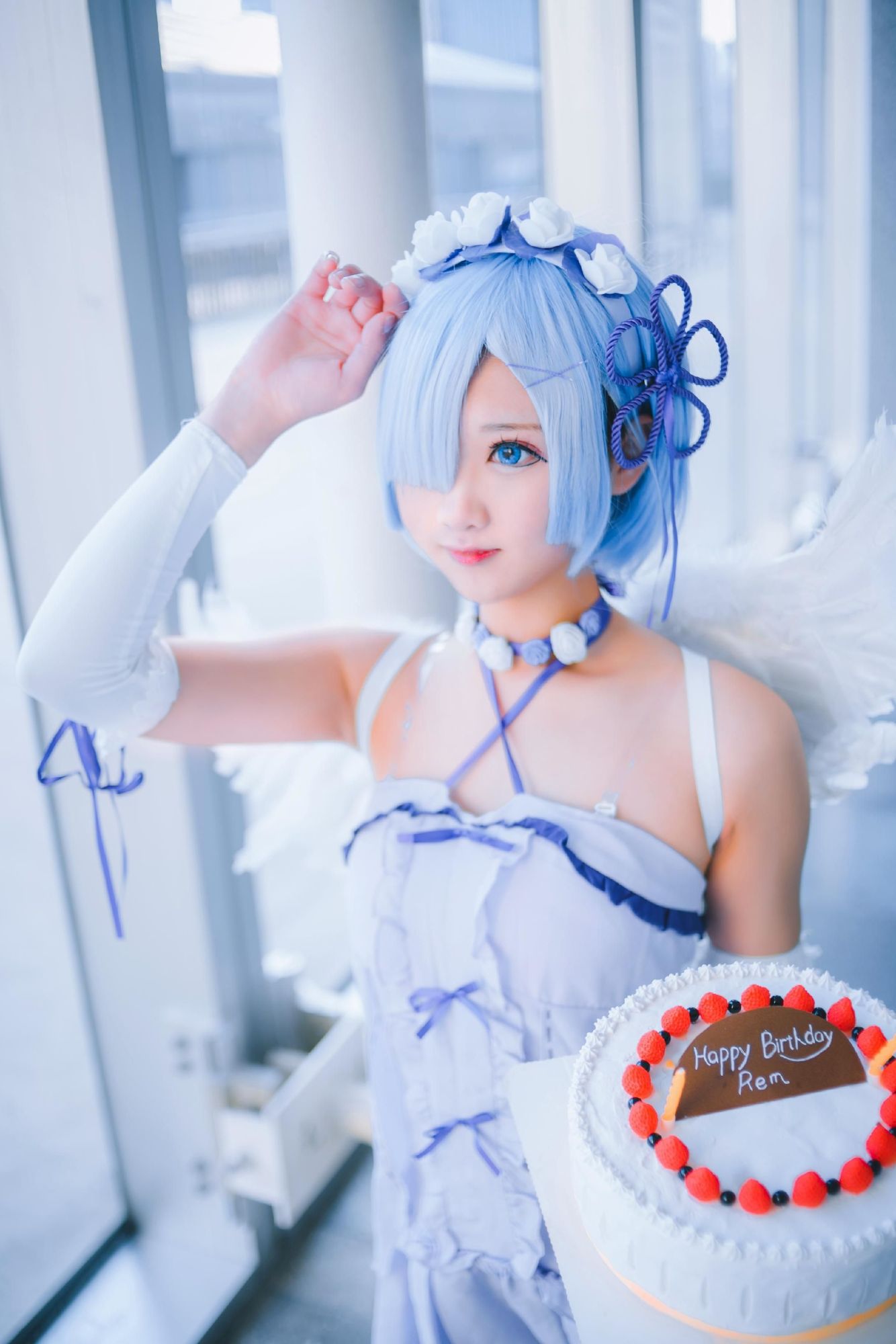 No.035-RE从零开始的异世界生活 蕾姆生日蛋糕 [9P]-次元堂