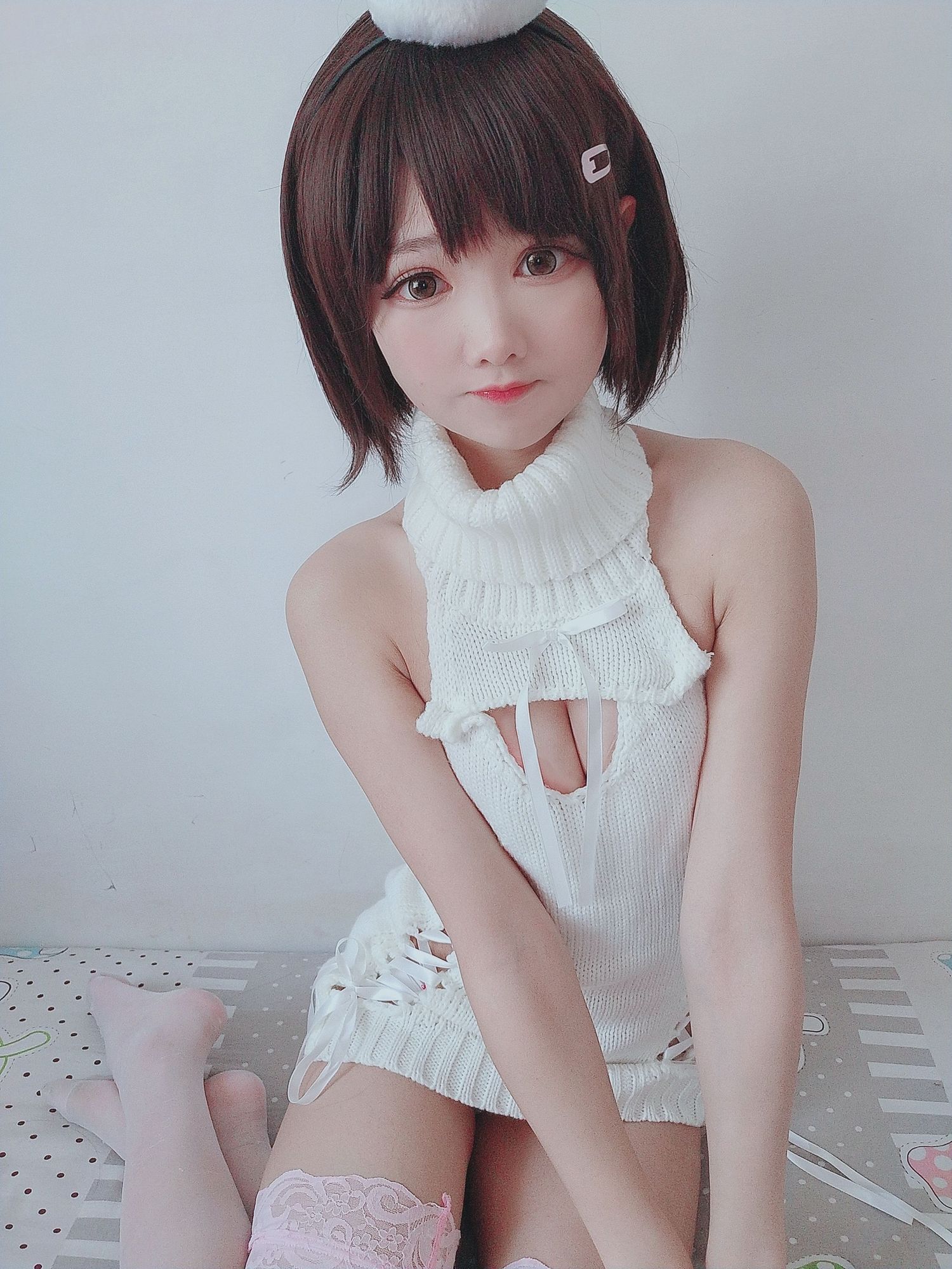 No.070 – 白色毛衣写真 [112P 4V]-次元堂