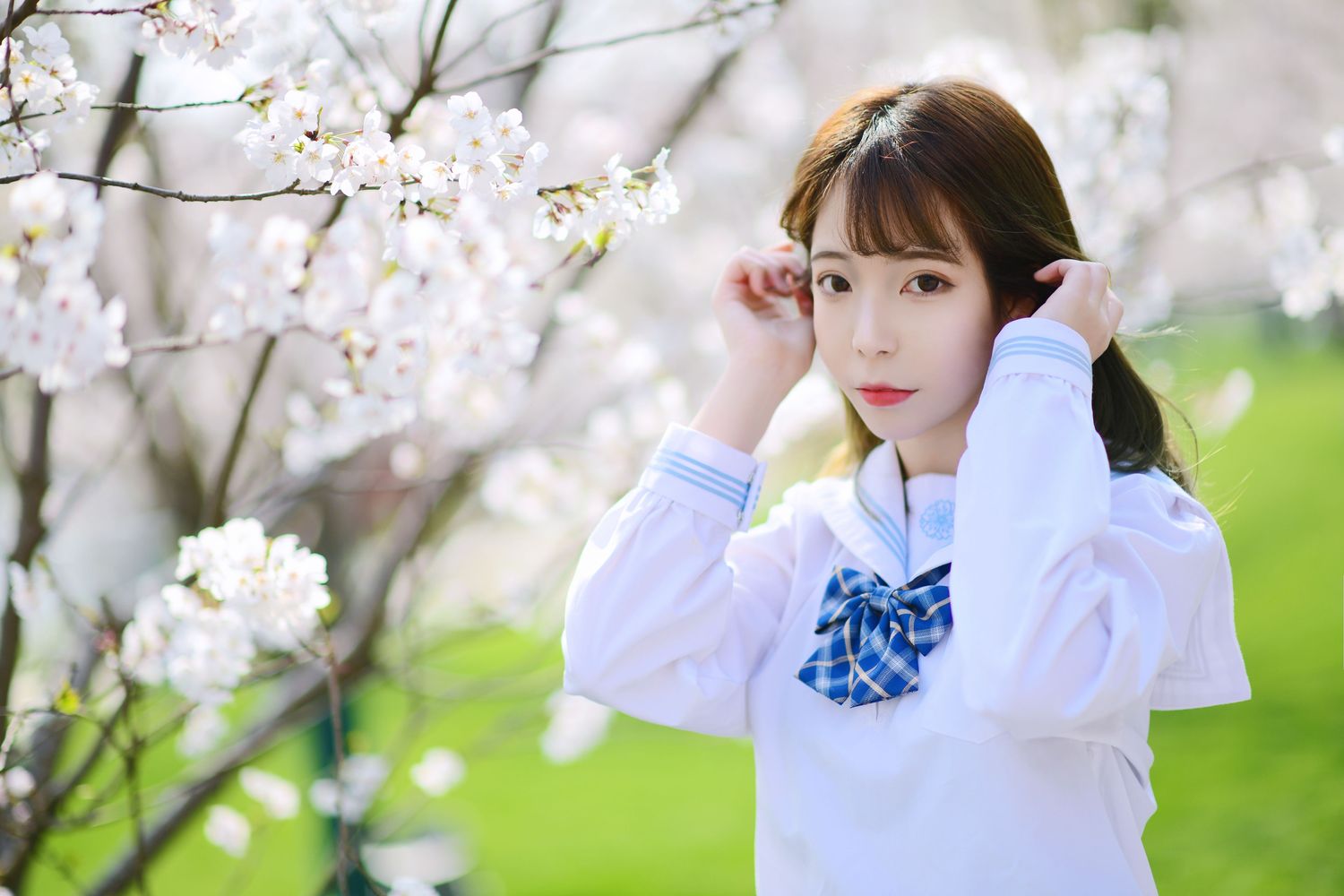 No.009-樱花树下 [41P]-次元堂