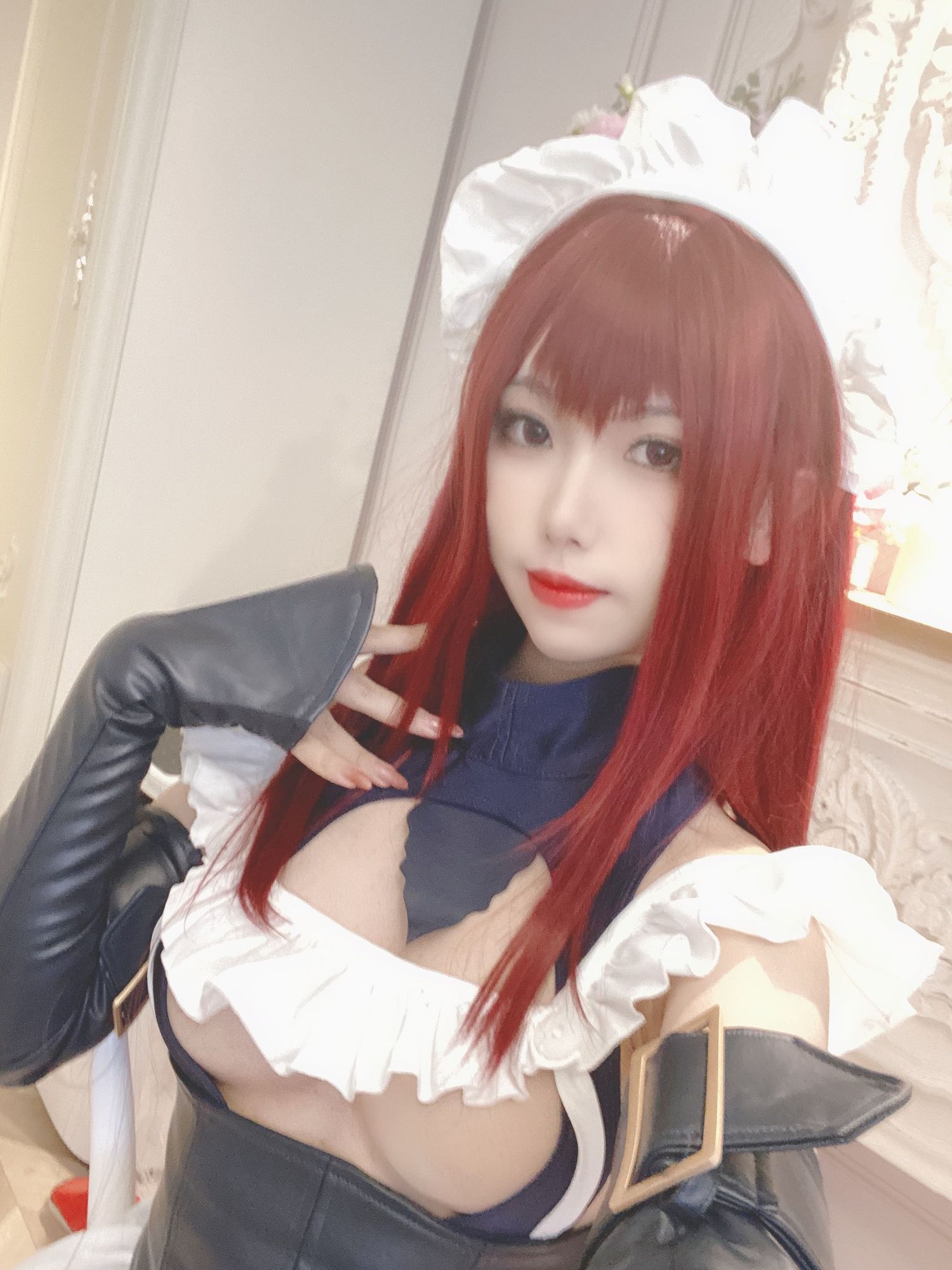 No.011-斯卡哈同人女仆 [24P 2V]-次元堂