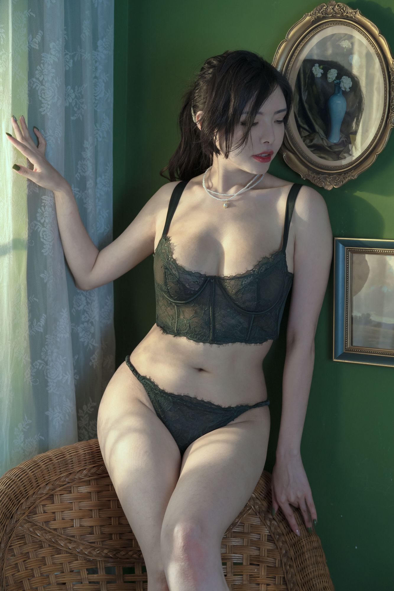 No.093-绿墙 [25P]-次元堂