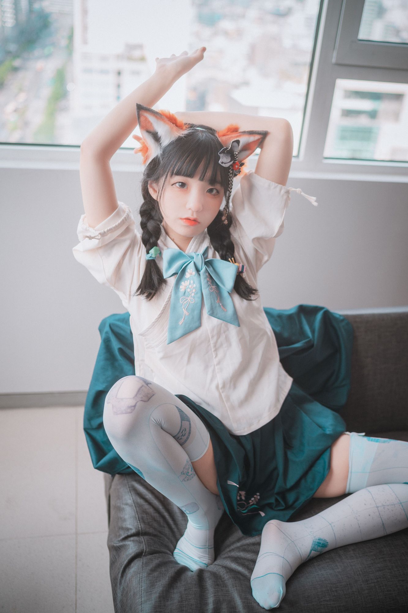 No.006-[DJAWA] Kitune in Hanfu – HD [11P]-次元堂
