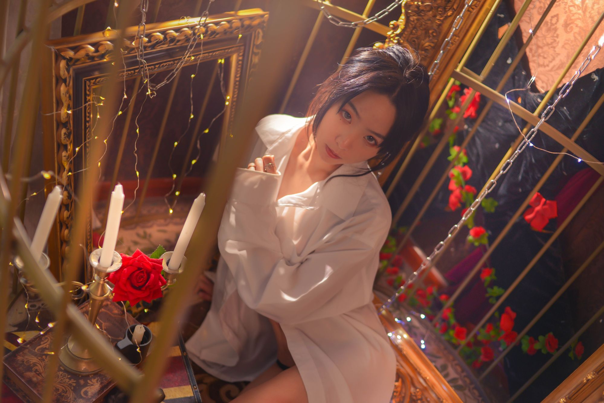 No.003-白衬衫 笼中鸟  21P-次元堂