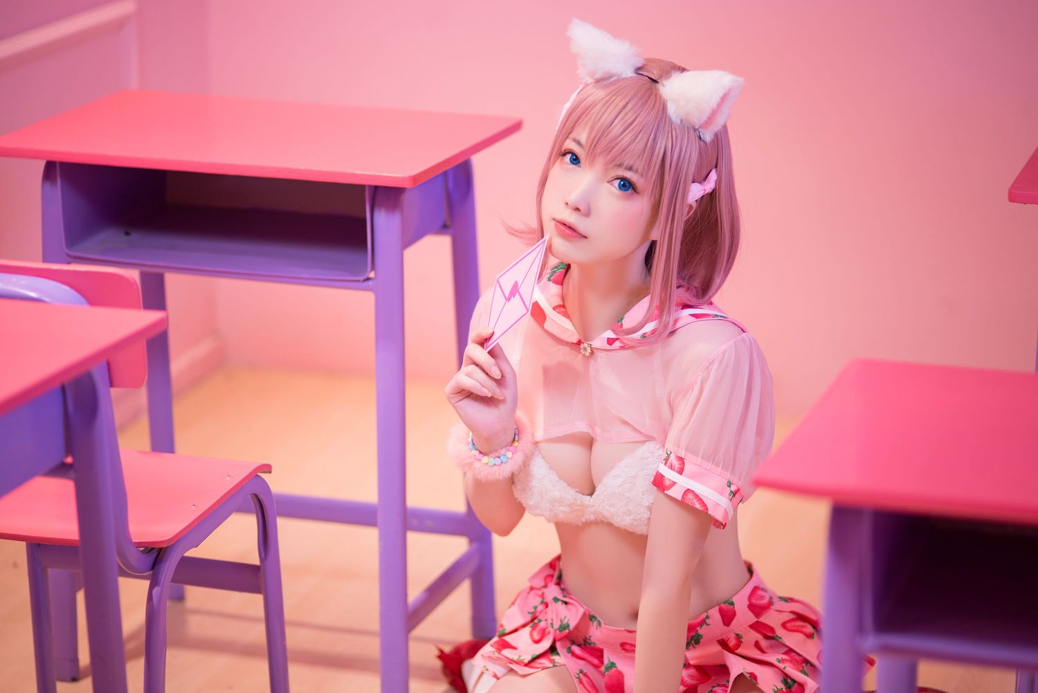 No.005-草莓蛋糕猫 [11P]-次元堂