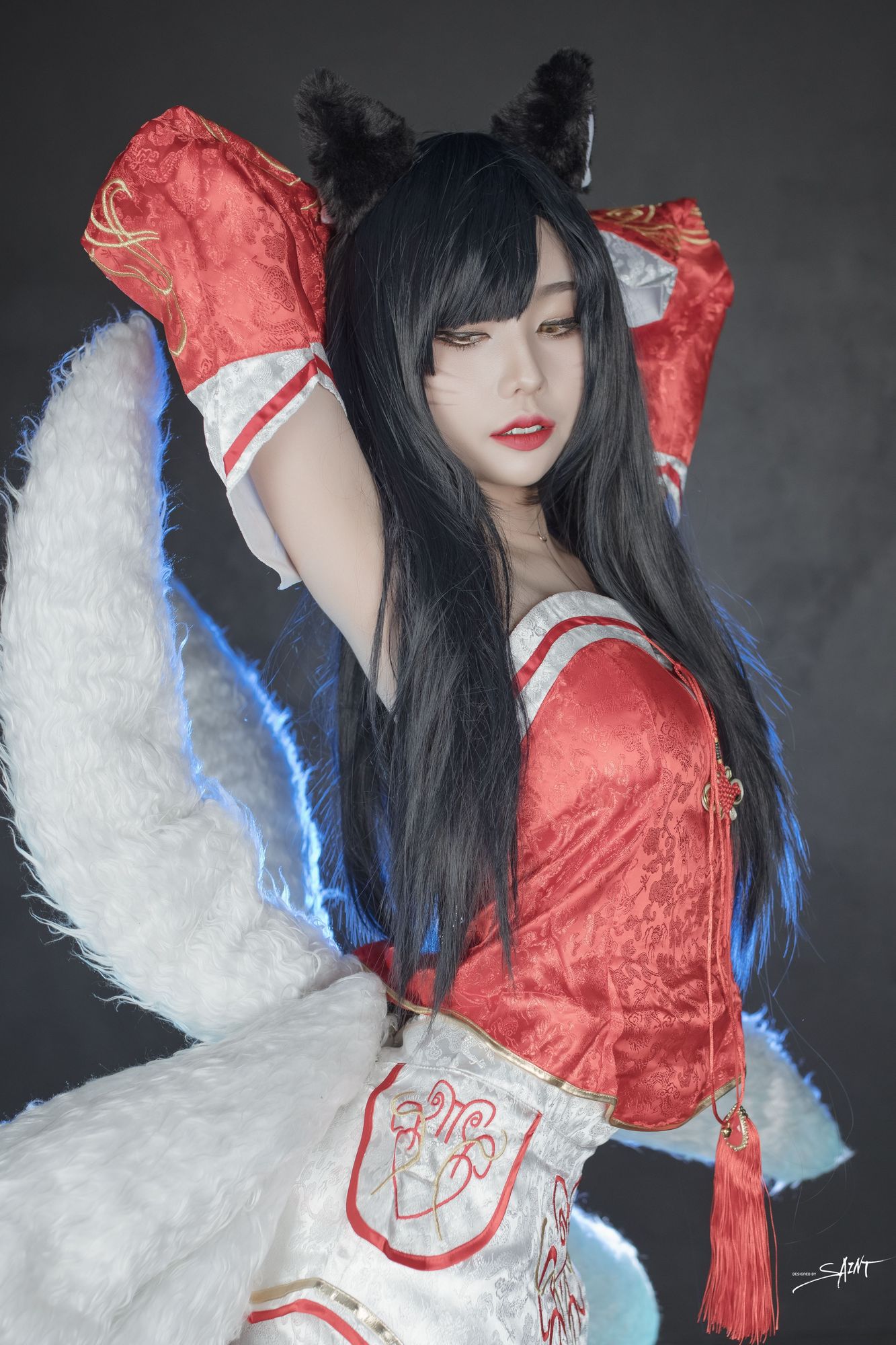 No.007-[SAINT Photolife] cosplay-Original Ahri [53P]-次元堂