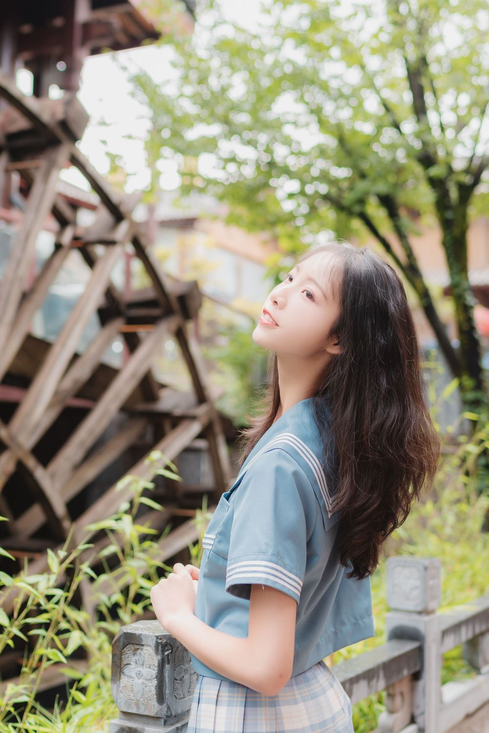 No.008-丽江写真JK户外成片 [44P]-次元堂