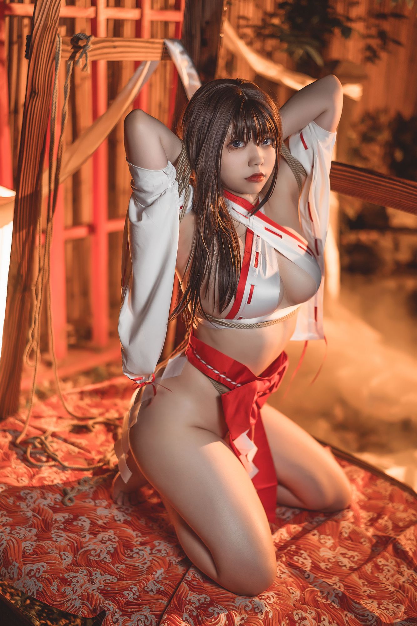 No.008-绳与巫女 [35P]-次元堂