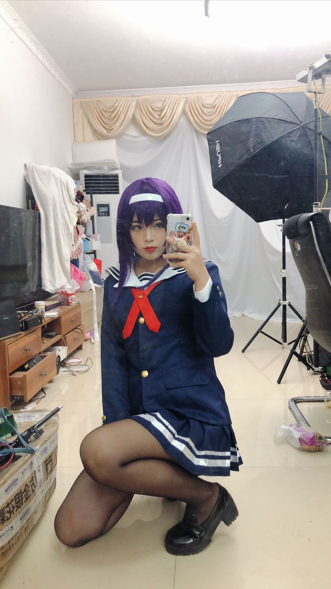 No.012-学姐校服自拍 [26P]-次元堂