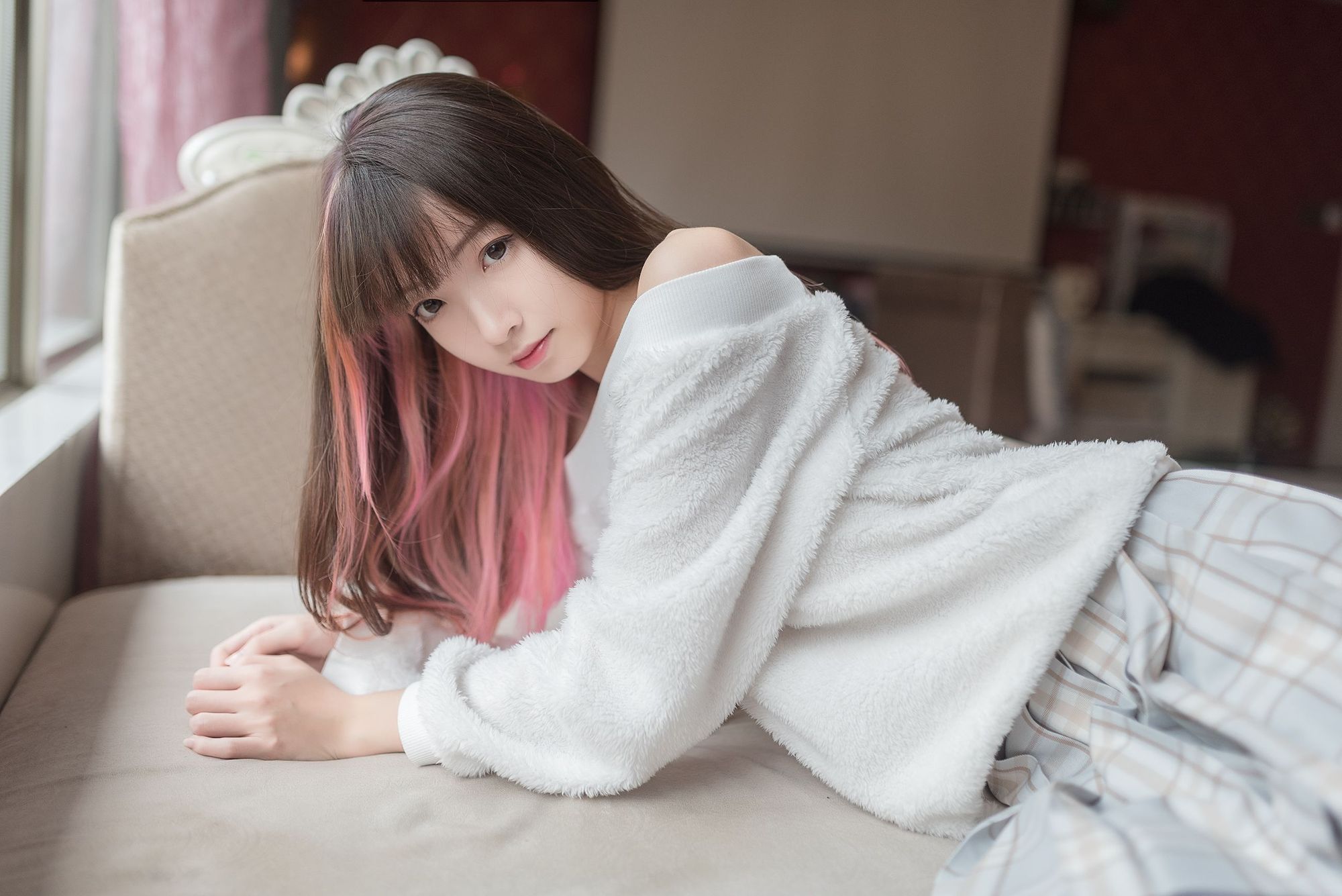 No.016-富贵少女白丝 [49P]-次元堂