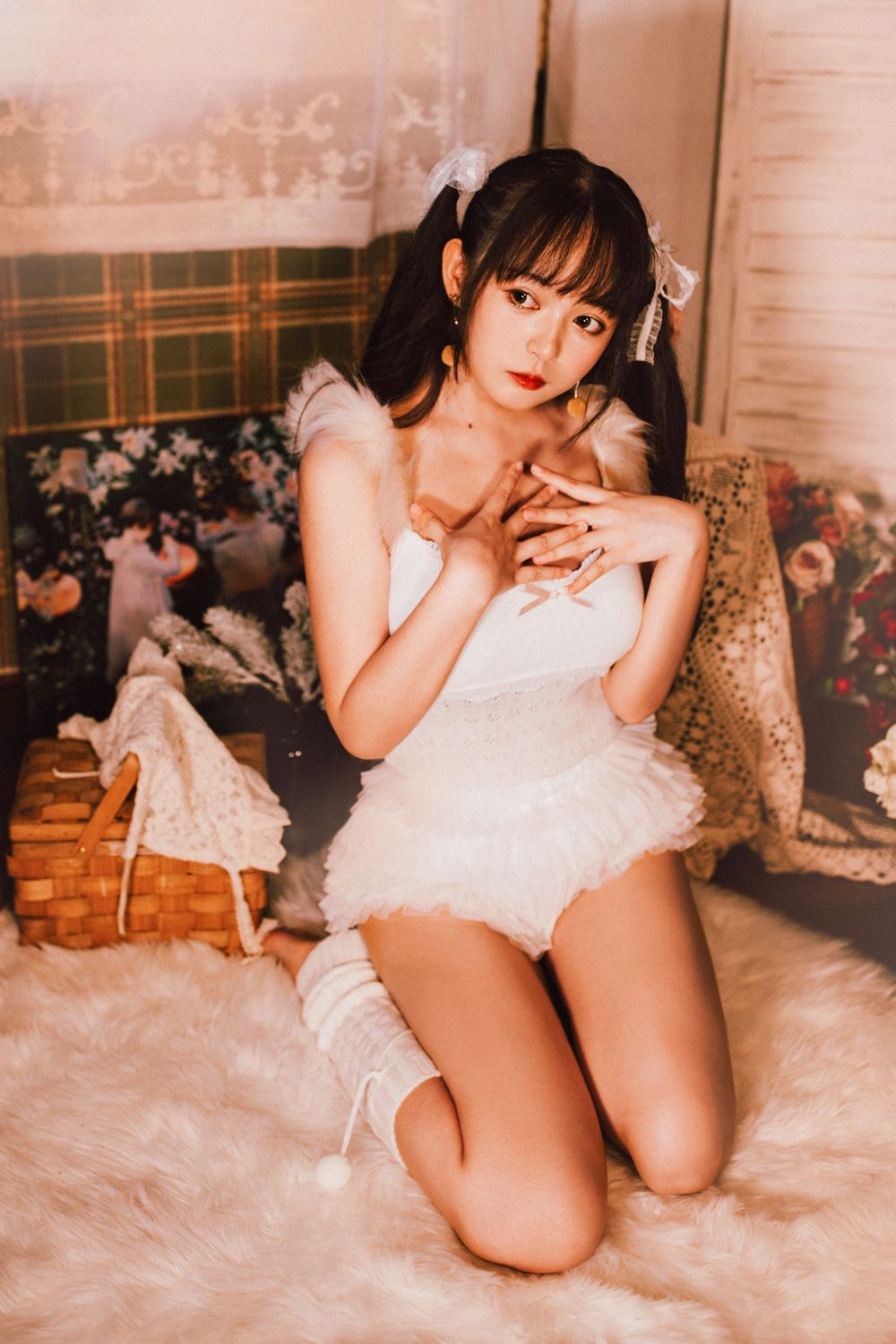 No.024-白色双马尾 [19P]-次元堂