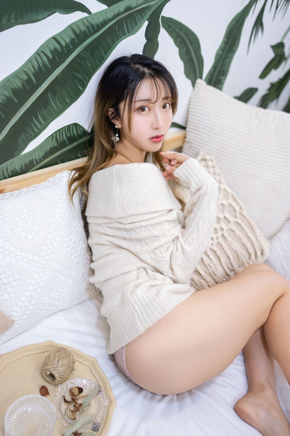 No.027-白色毛衣 [12P]-次元堂