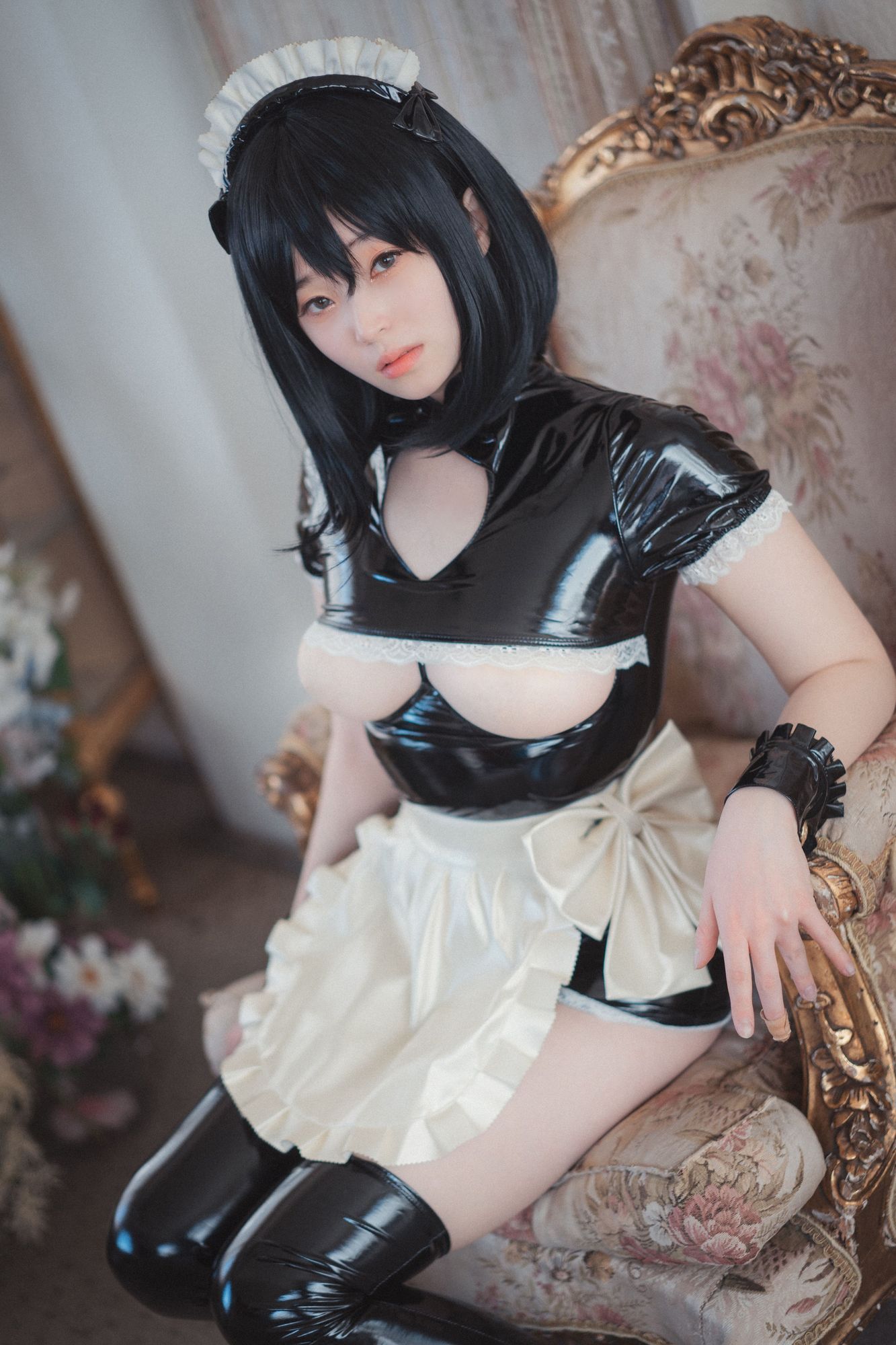 No.047-[DJAWA] Femme de Chambre en Latex [67P]-次元堂