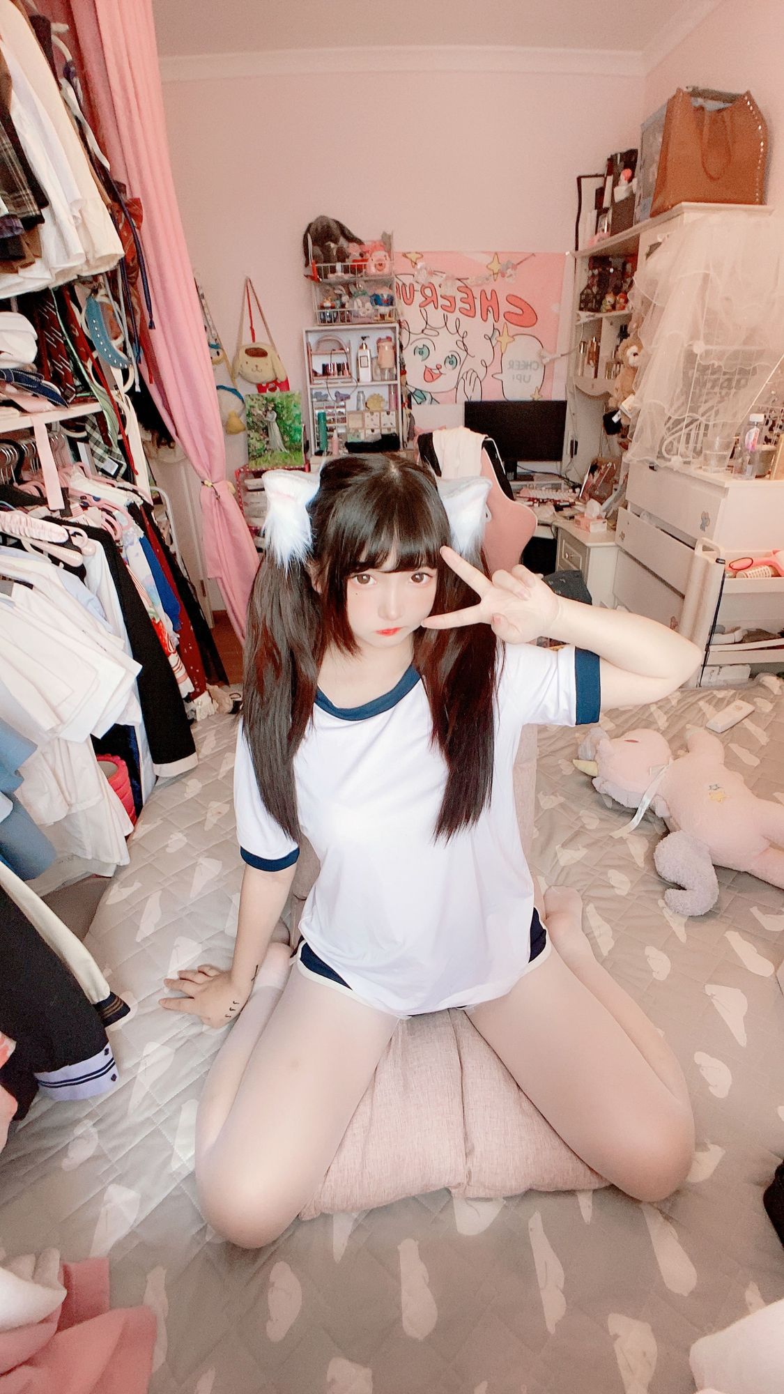 No.051-白丝体操运动服 [43P 2V]-次元堂