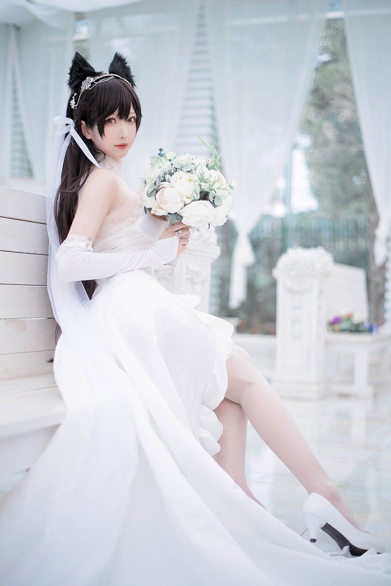 No.056-爱宕婚纱 [13P]-次元堂
