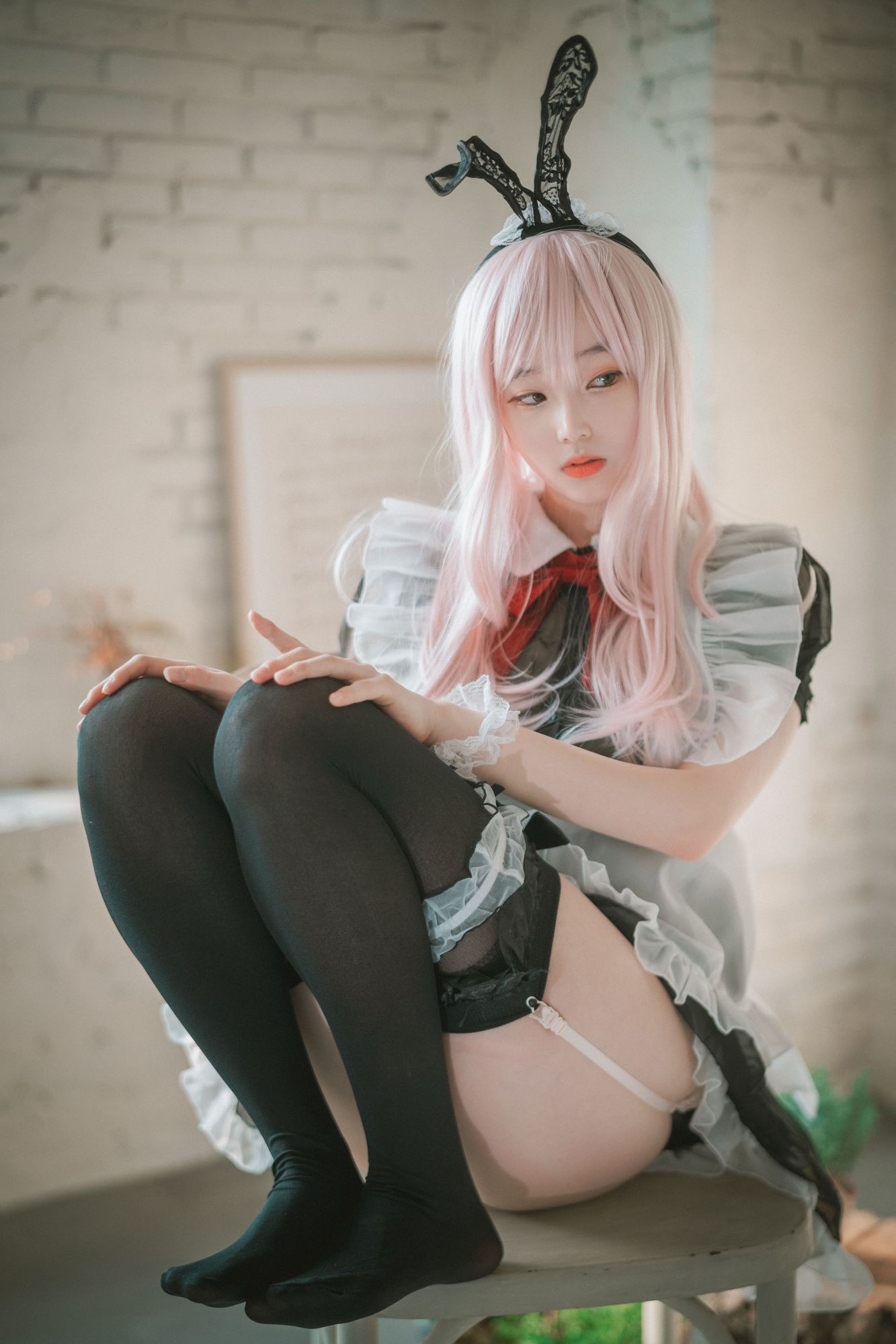 No.064-[DJAWA] Sheer Bunny Maid [51P]-次元堂