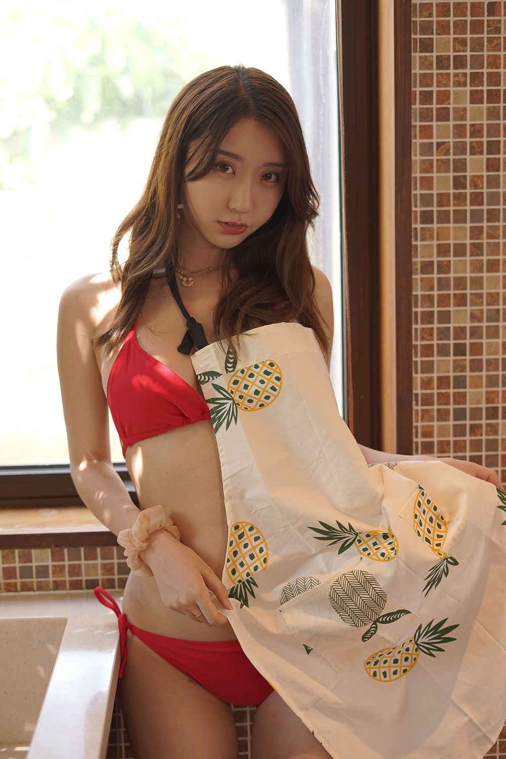 No.051-2 海岛之旅真爱版 [243P] – 比基尼围裙 [25P]-次元堂