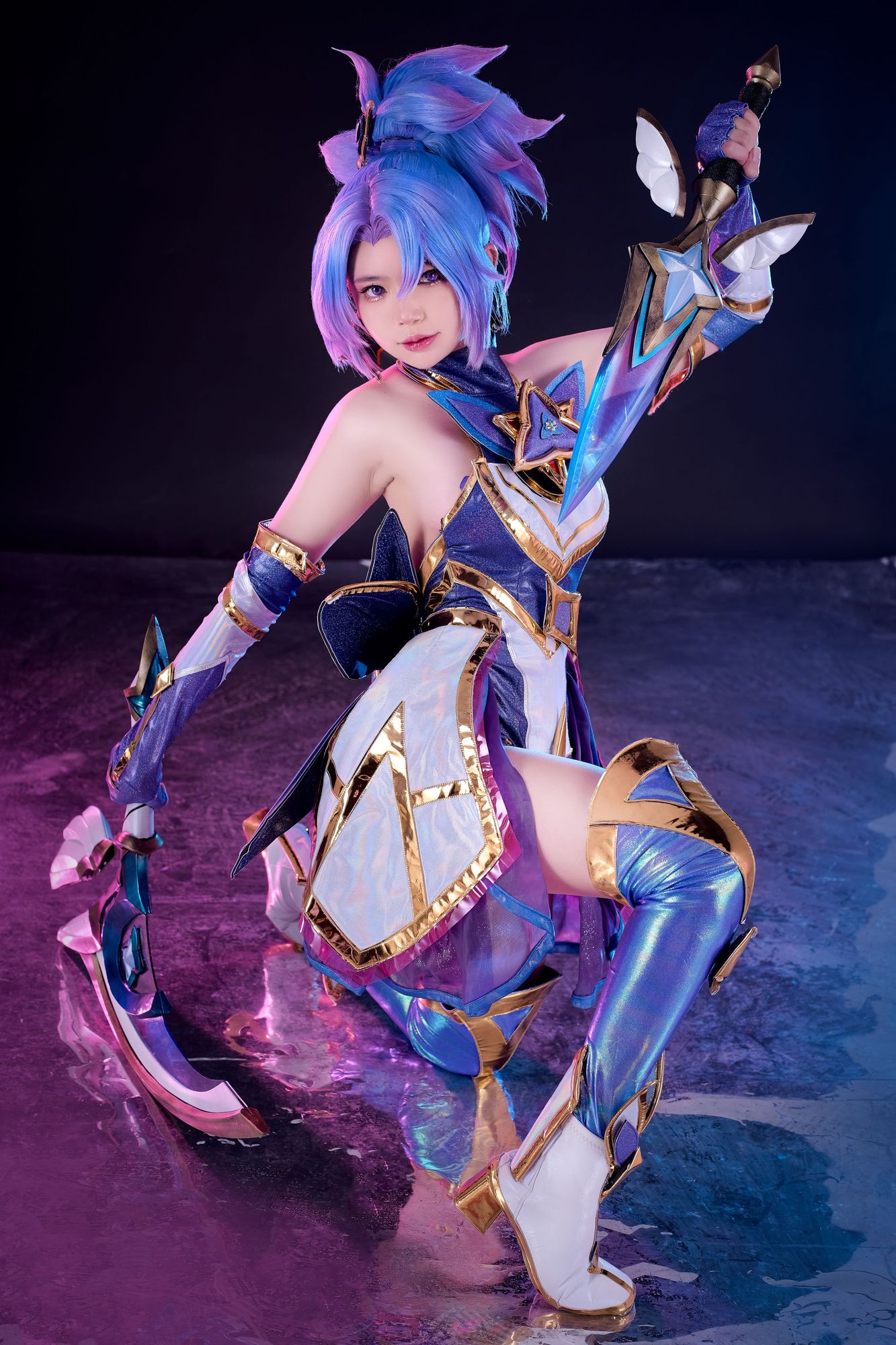 No.057 – LOL Akali x Kai’Sa Star Guardians (&PingPing) [41P 9V]-次元堂