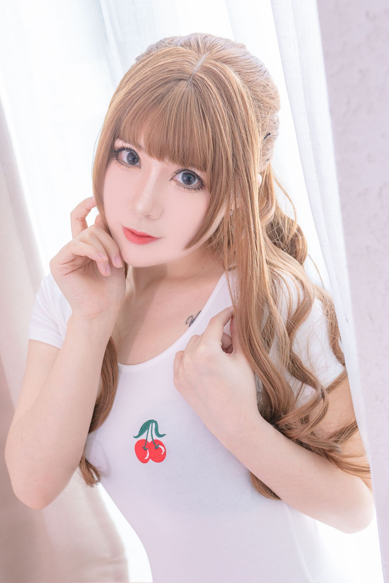 No.002-白色樱桃体操服 [34P]-次元堂