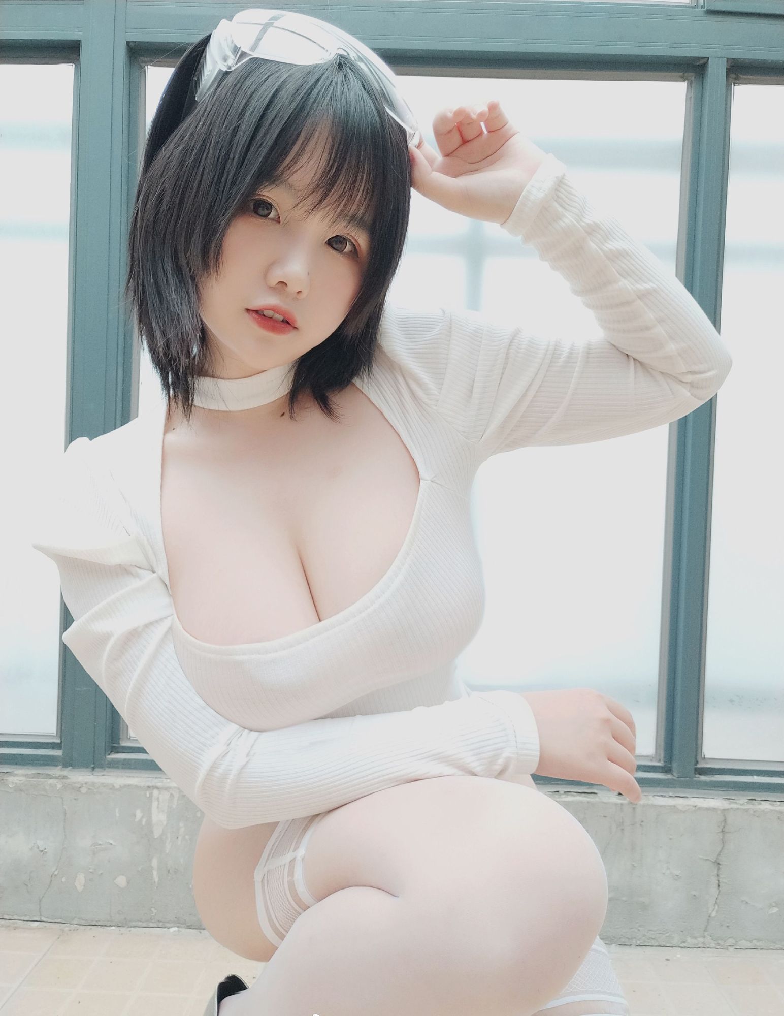 No.002-白色肉感 [9P]-次元堂