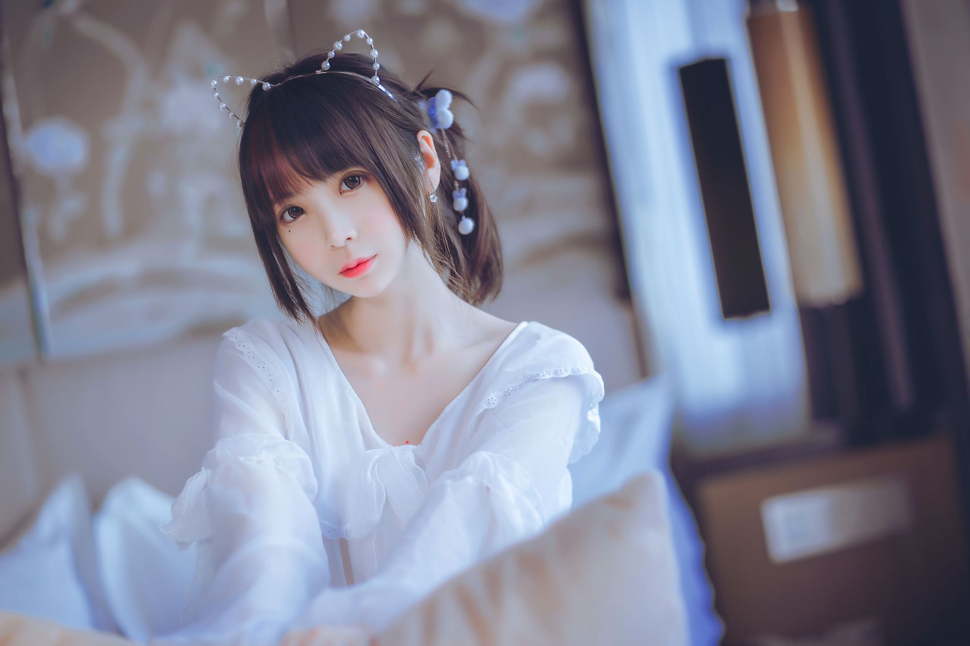 No.003-白色睡衣 [24P]-次元堂