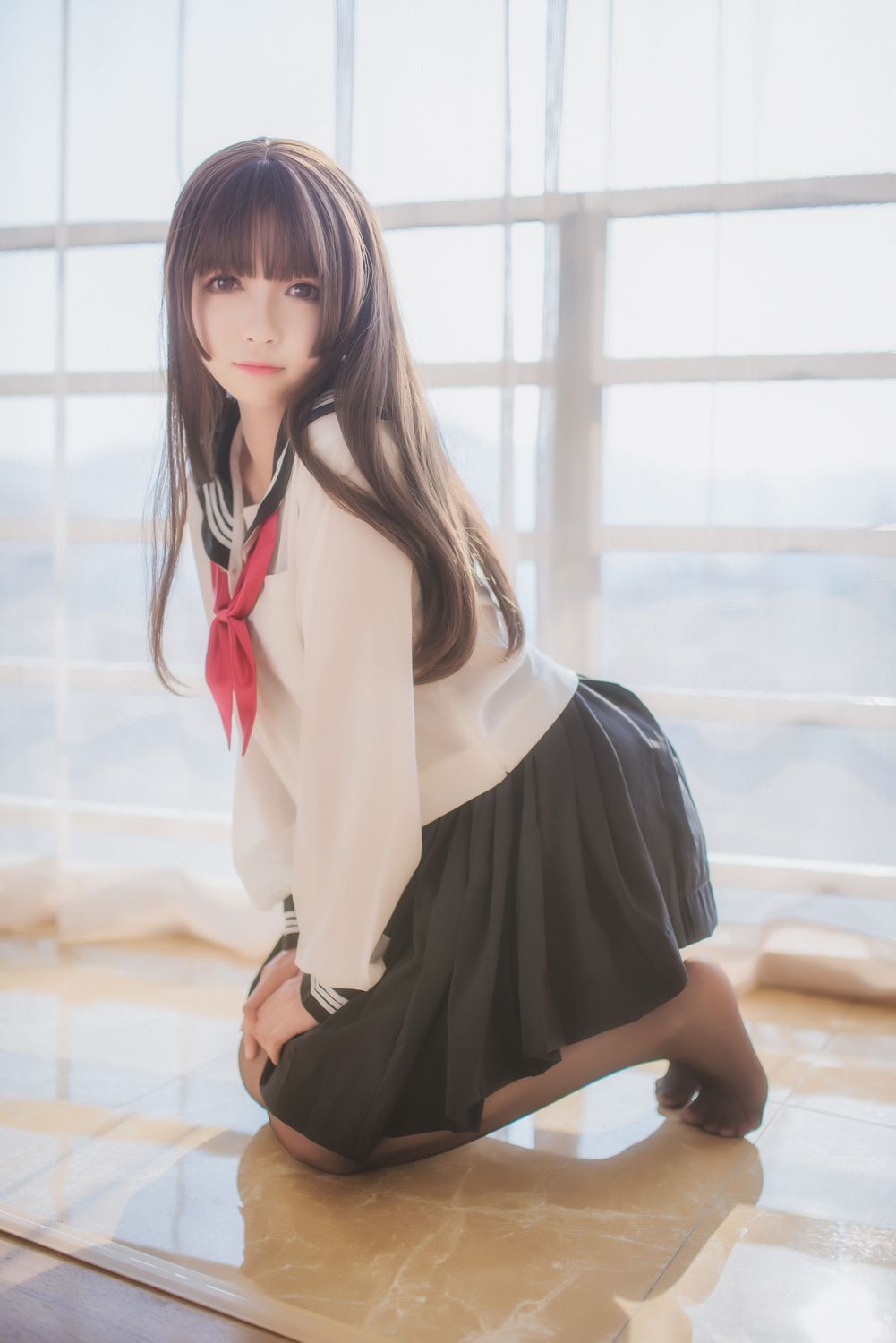 No.003-黑丝水手服 [37P]-次元堂