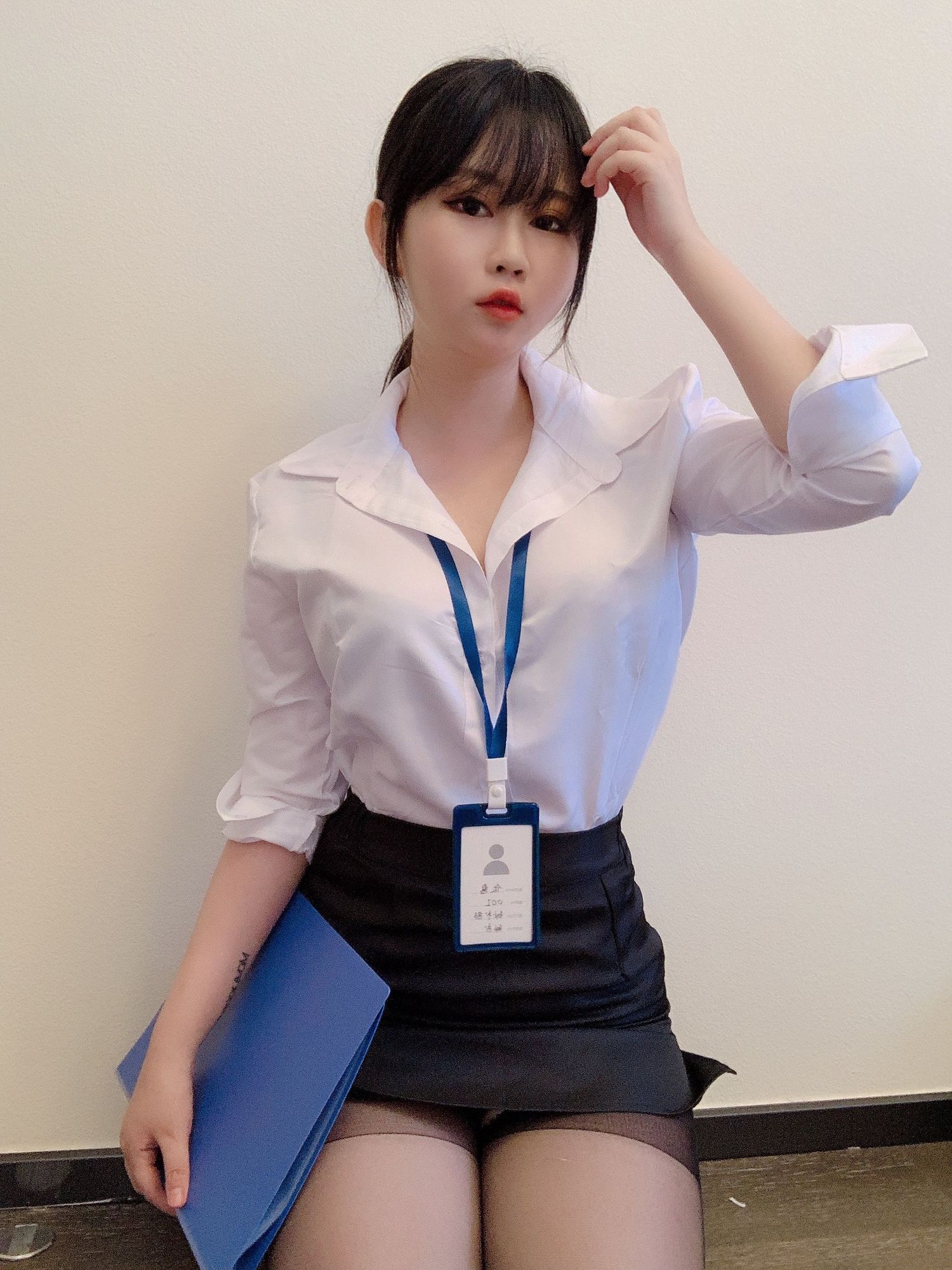 No.007-依酱黑丝制服 [29P]-次元堂