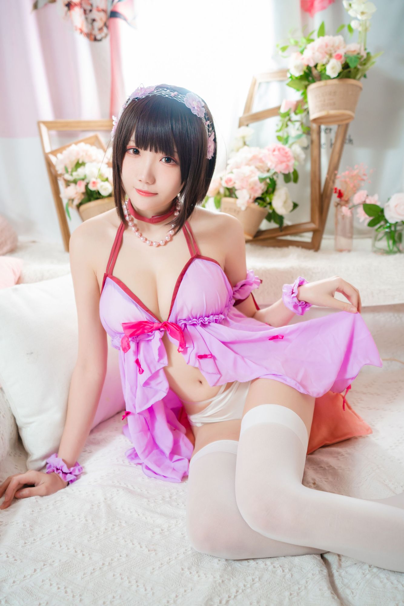 No.007-加藤惠 睡衣 [14P]-次元堂