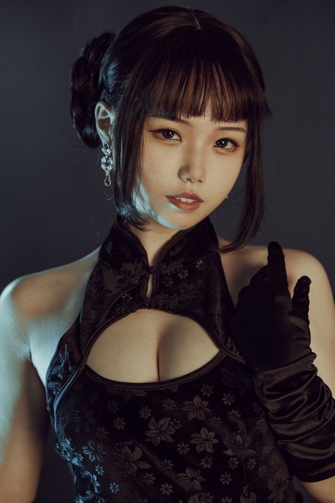 No.007-穿旗袍耍剑 [32P]-次元堂