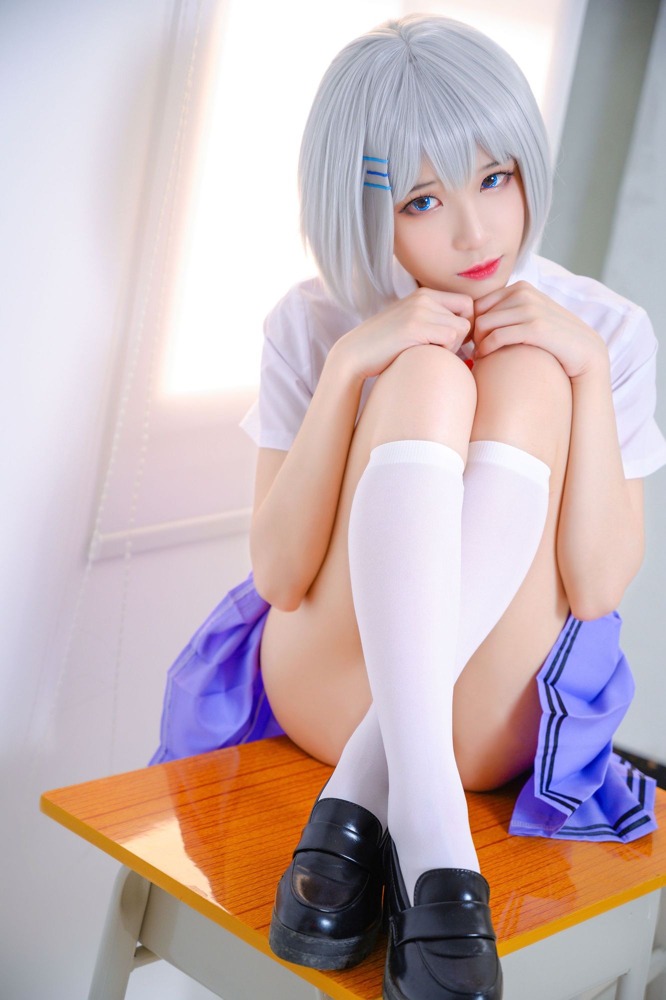 No.008 – 鸢一折纸 校服 [12P]-次元堂