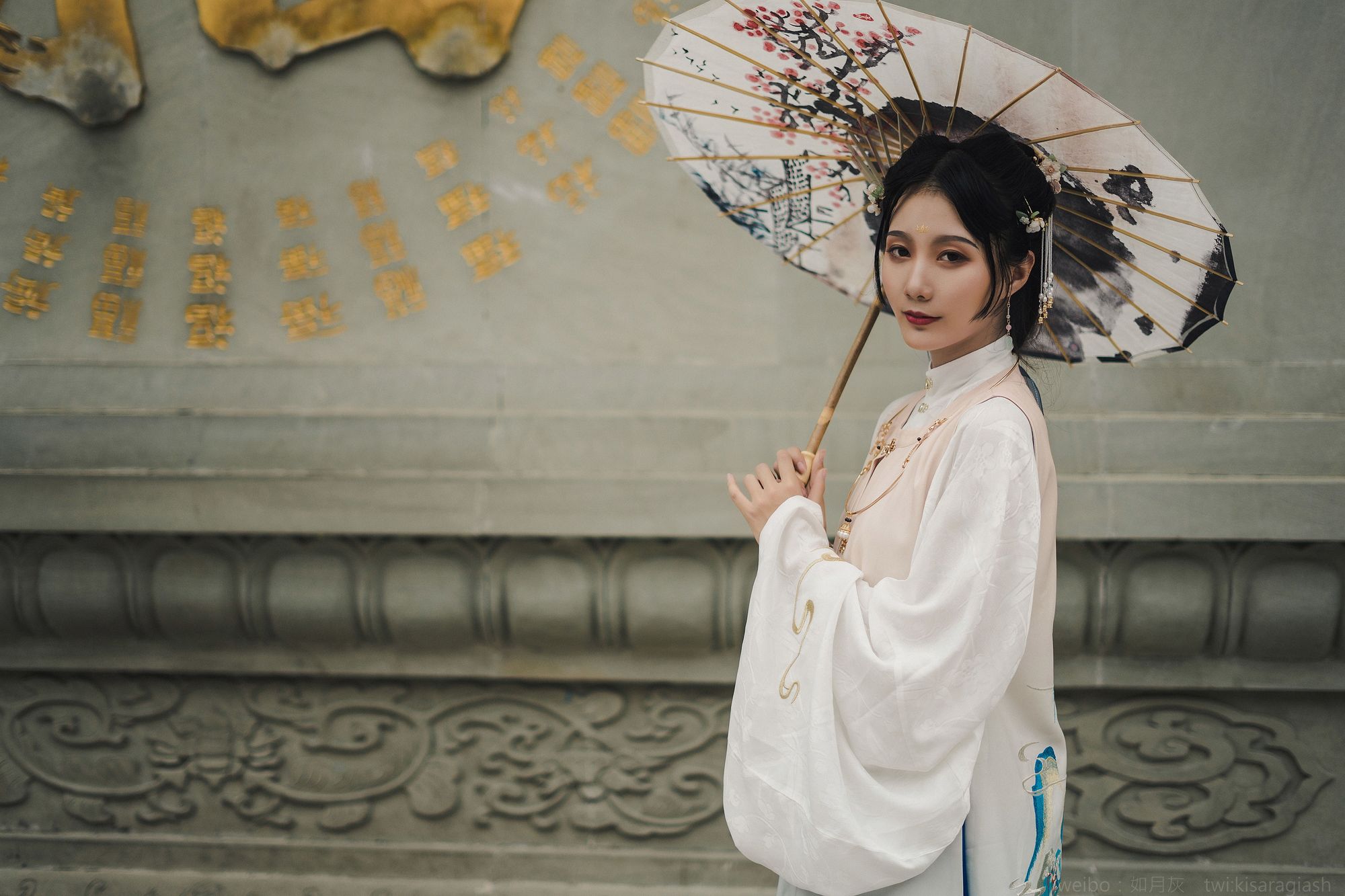 No.009-汉服 大慈寺外景 [9P]-次元堂
