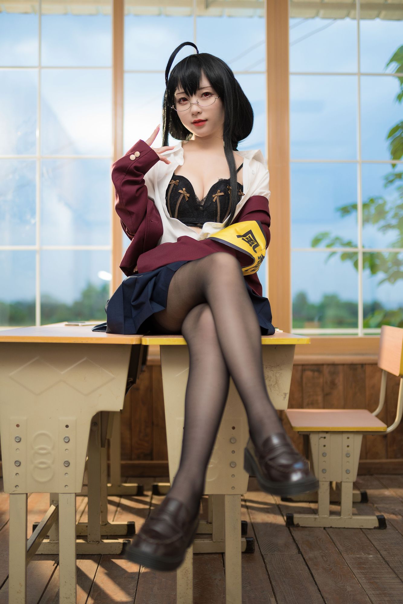 No.010-大凤JK 放学后 风纪委员 [71P]-次元堂