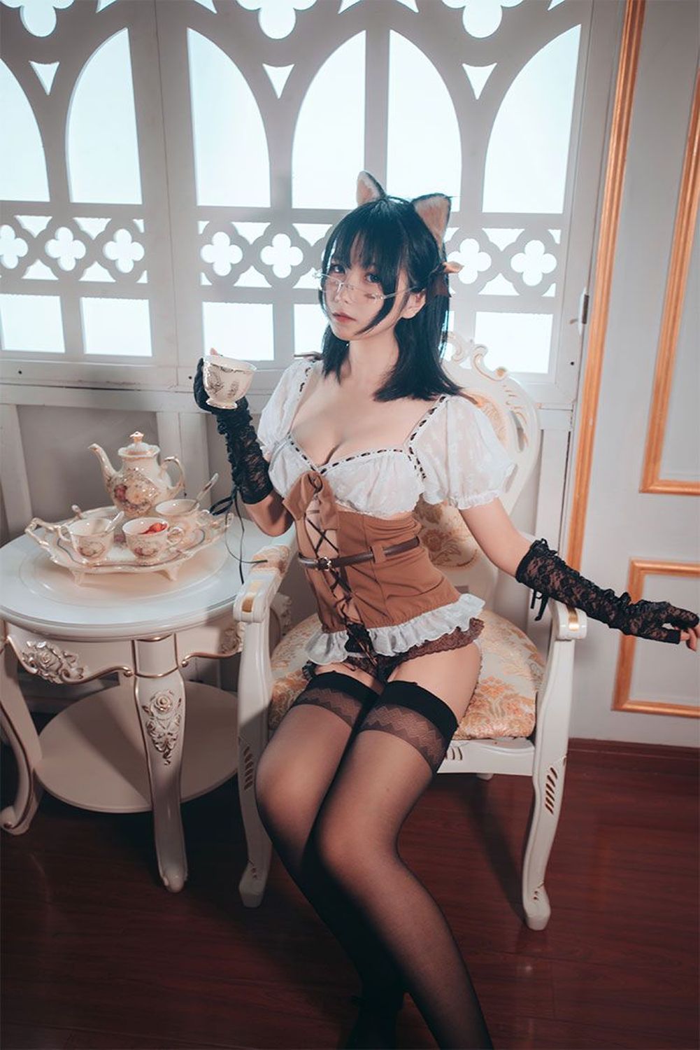 No.010-猫耳娘 [15P]-次元堂
