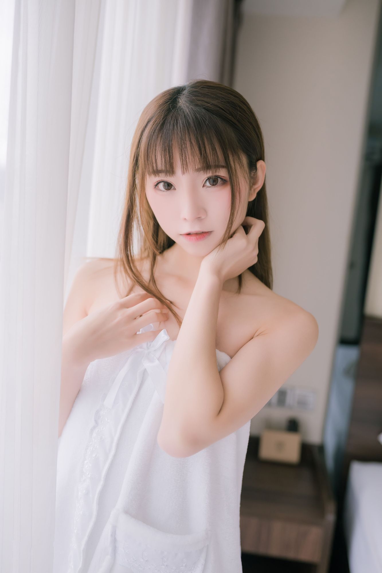 No.010-纯白浴巾 [44P]-次元堂