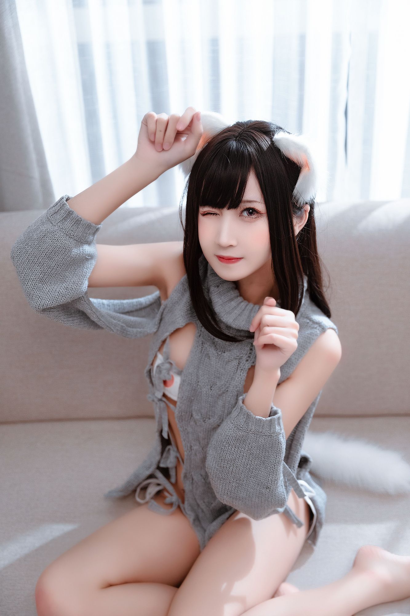 No.010-露背毛衣 [36P 2V]-次元堂