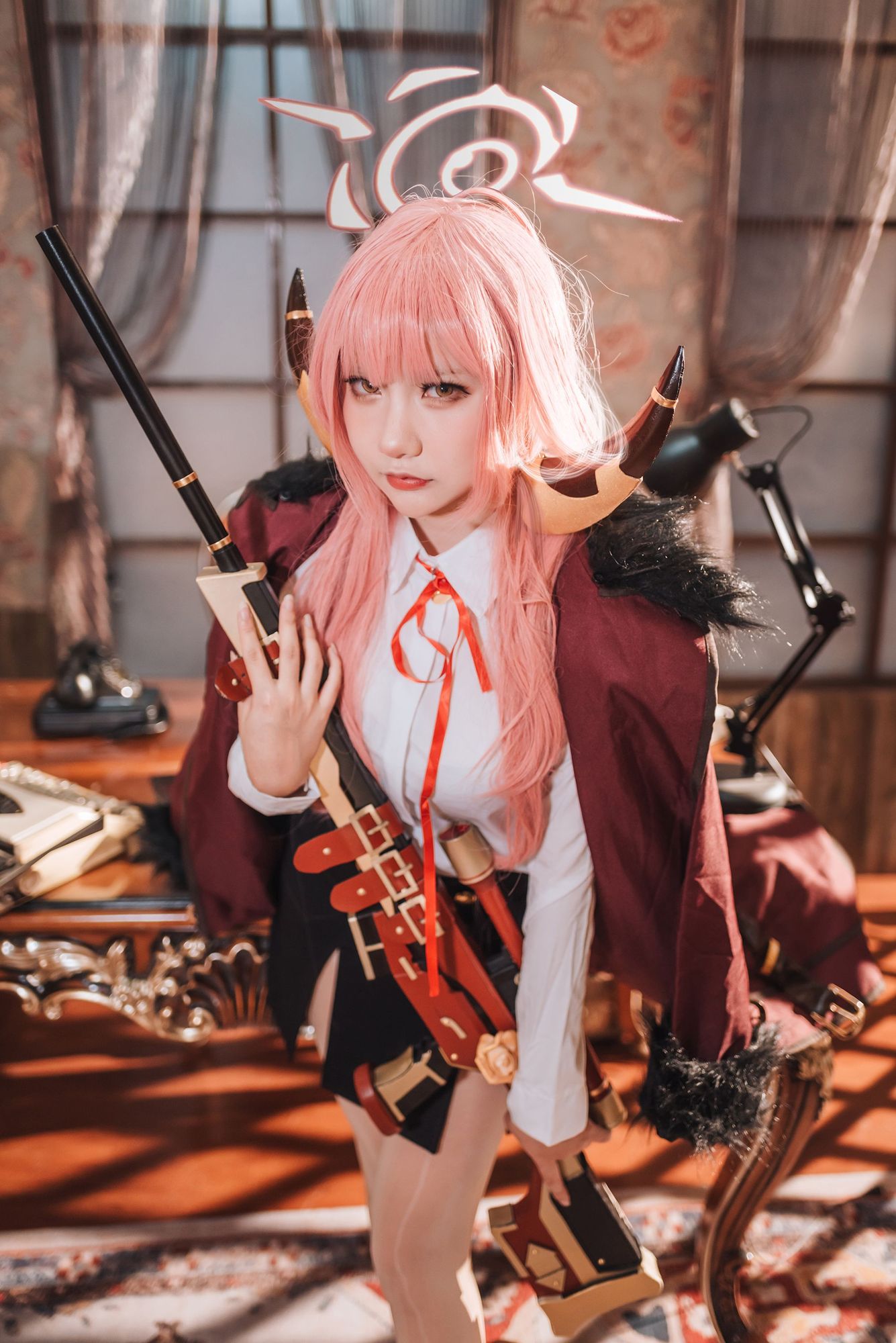 No.011-Blue Archive Aru Rikuhachima 碧蓝档案 陸八魔爱瑠 [20P]-次元堂