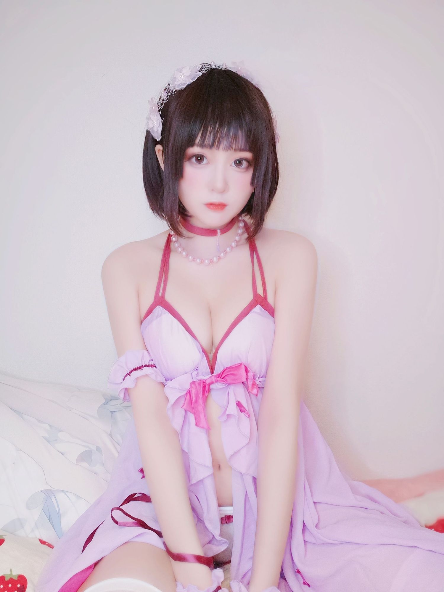 No.011-🌸加藤恵ランジェリーコスプレ🌸 [15P]-次元堂