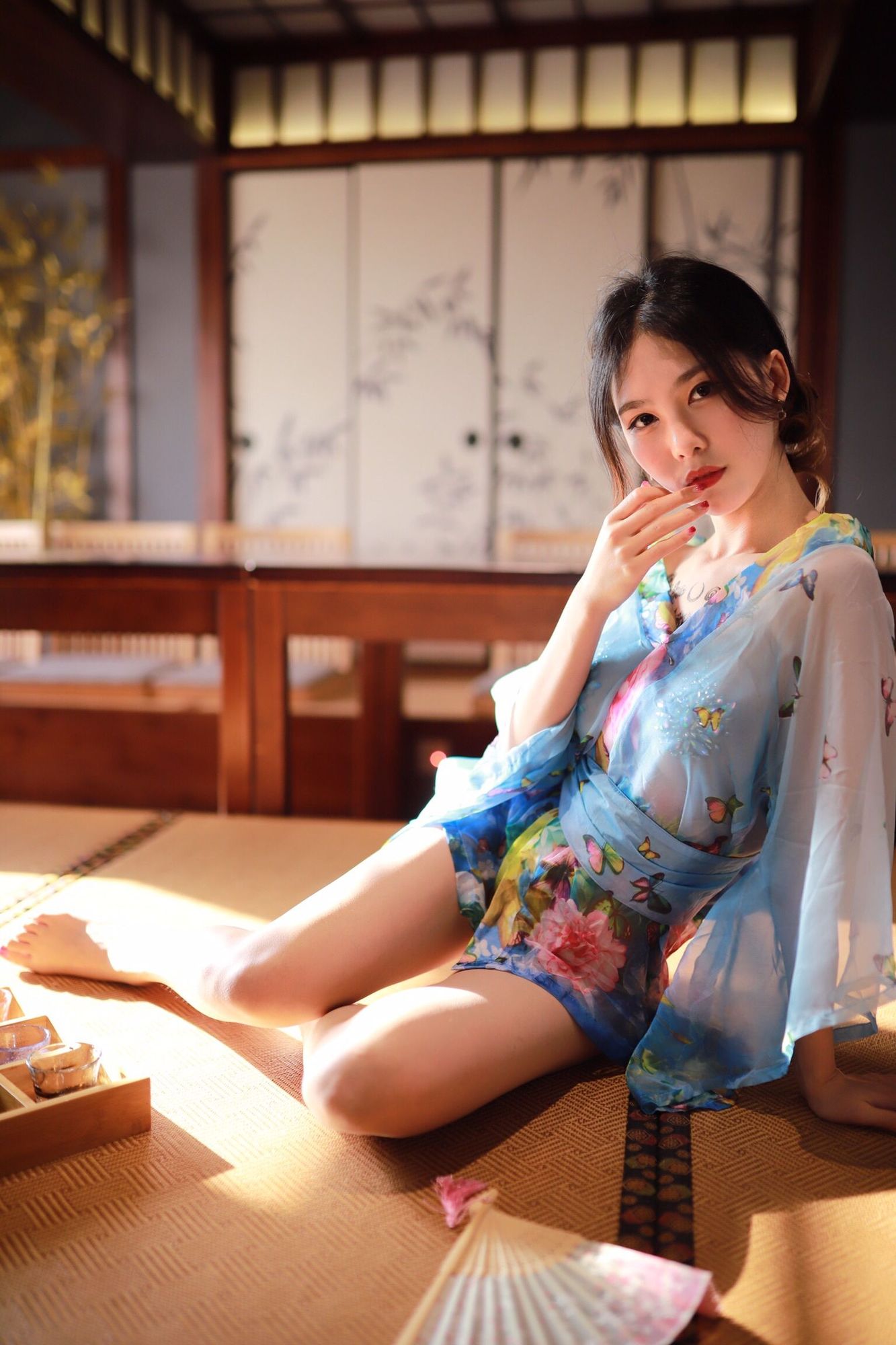 No.013-水蓝和服 [30P]-次元堂