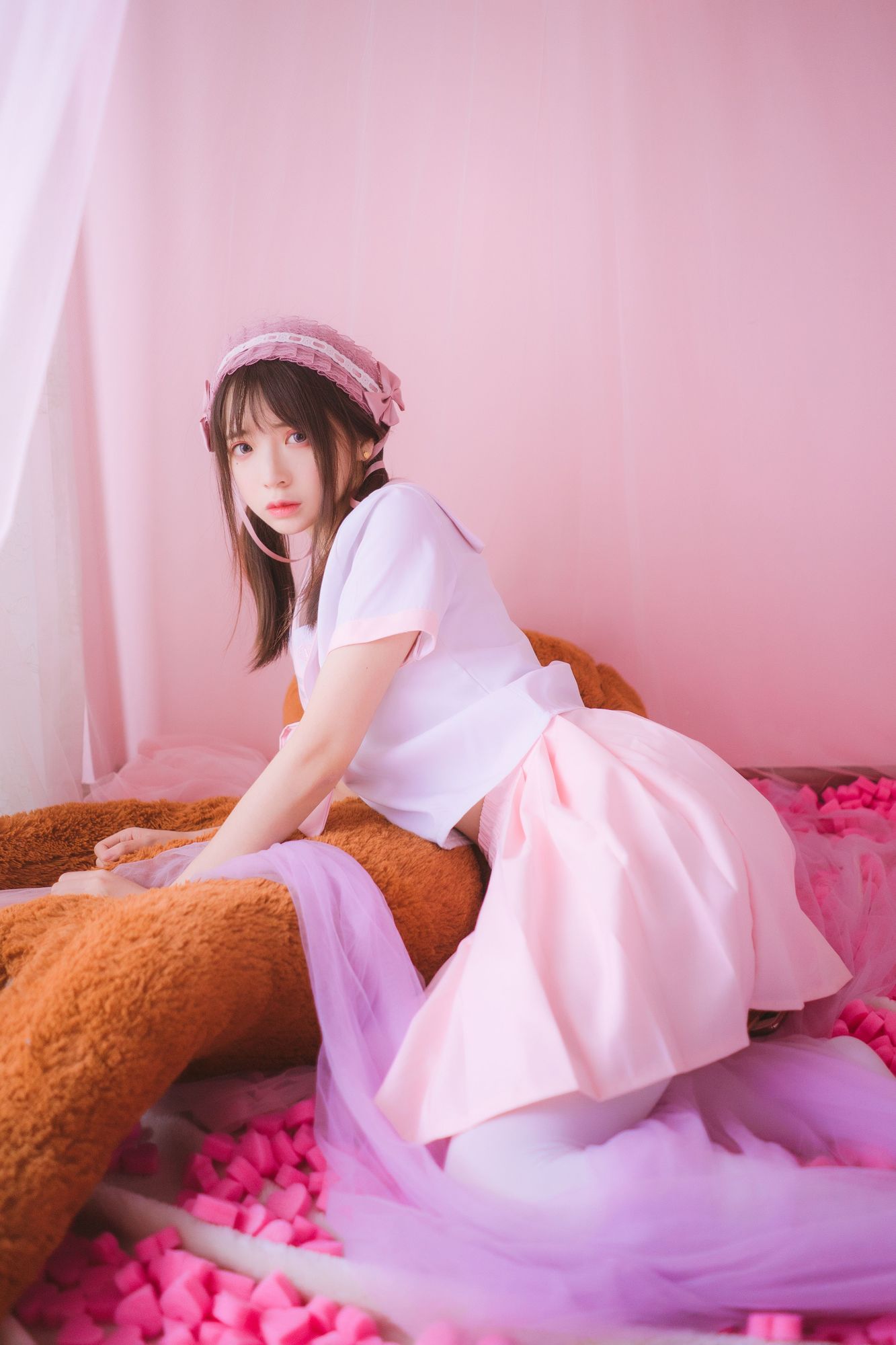 No.015-丝袜狂想曲(粉) [54P]-次元堂