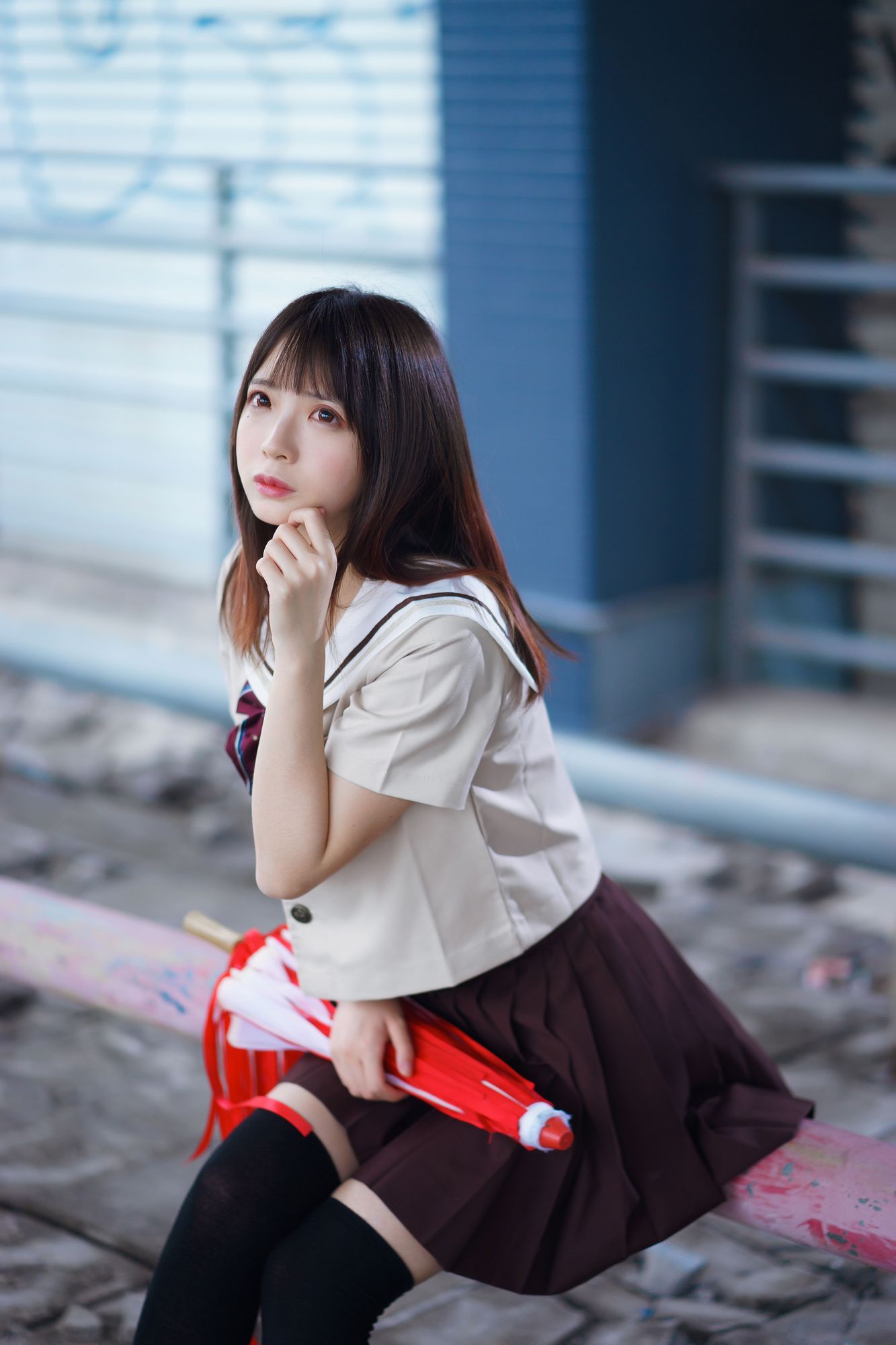 No.017-丝袜狂想曲(伞) [42P]-次元堂