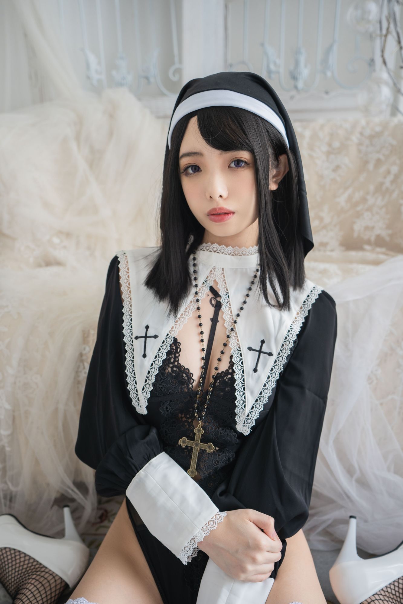 No.019-危险祈祷（修女） [31P 3V]-次元堂